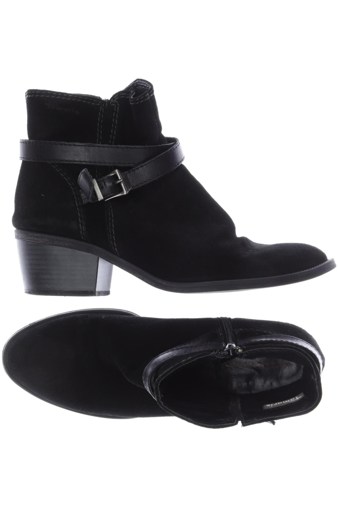 

Tamaris Damen Stiefelette, schwarz, Gr. 40