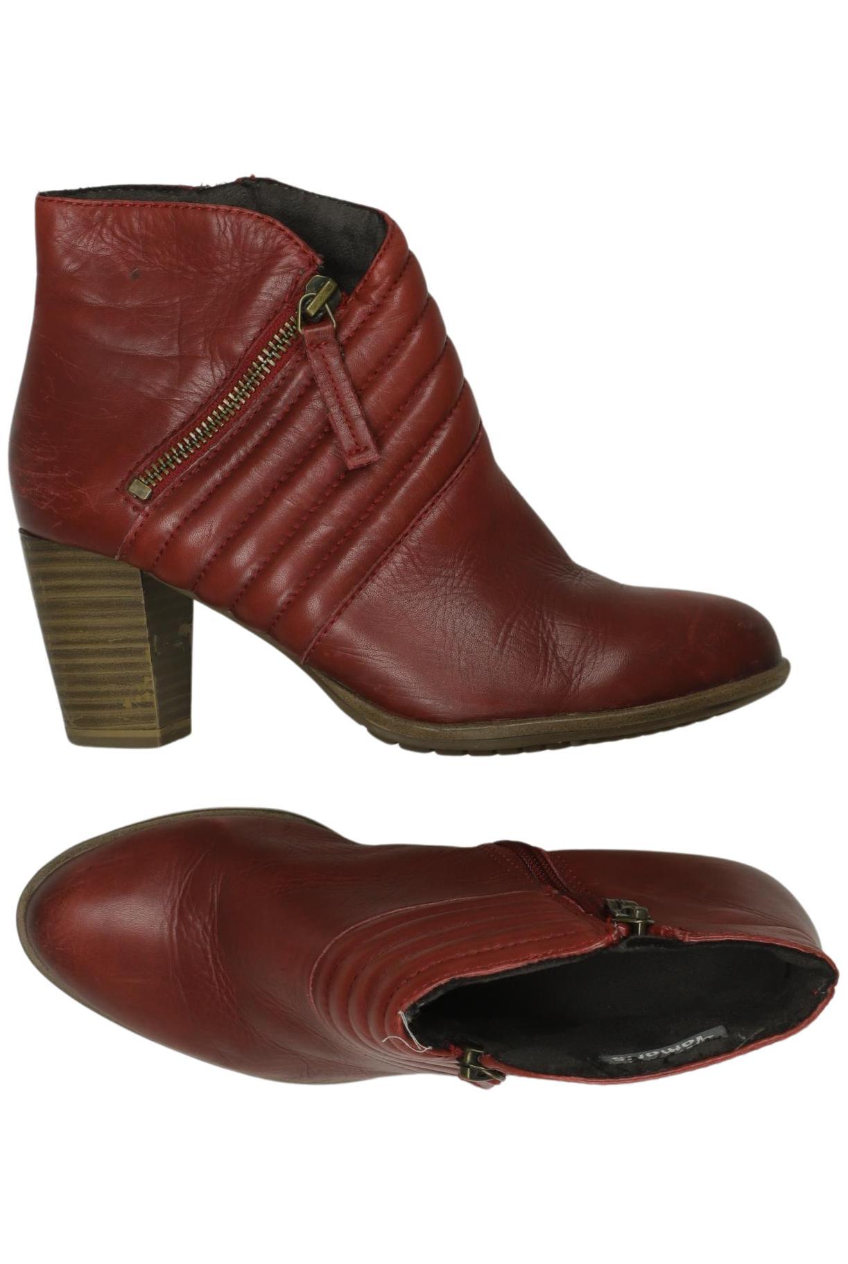 

Tamaris Damen Stiefelette, rot, Gr. 36