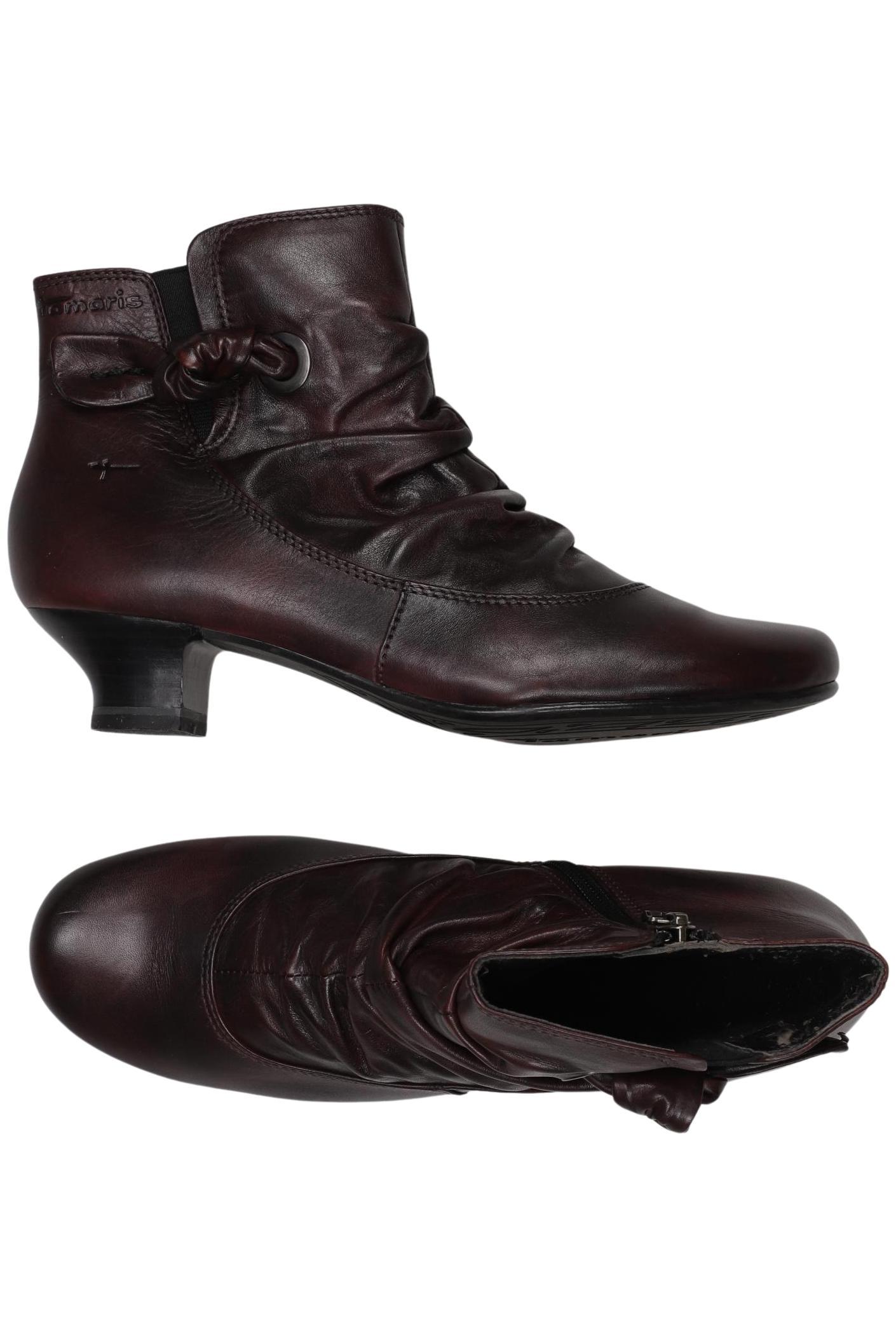 

Tamaris Damen Stiefelette, bordeaux, Gr. 37