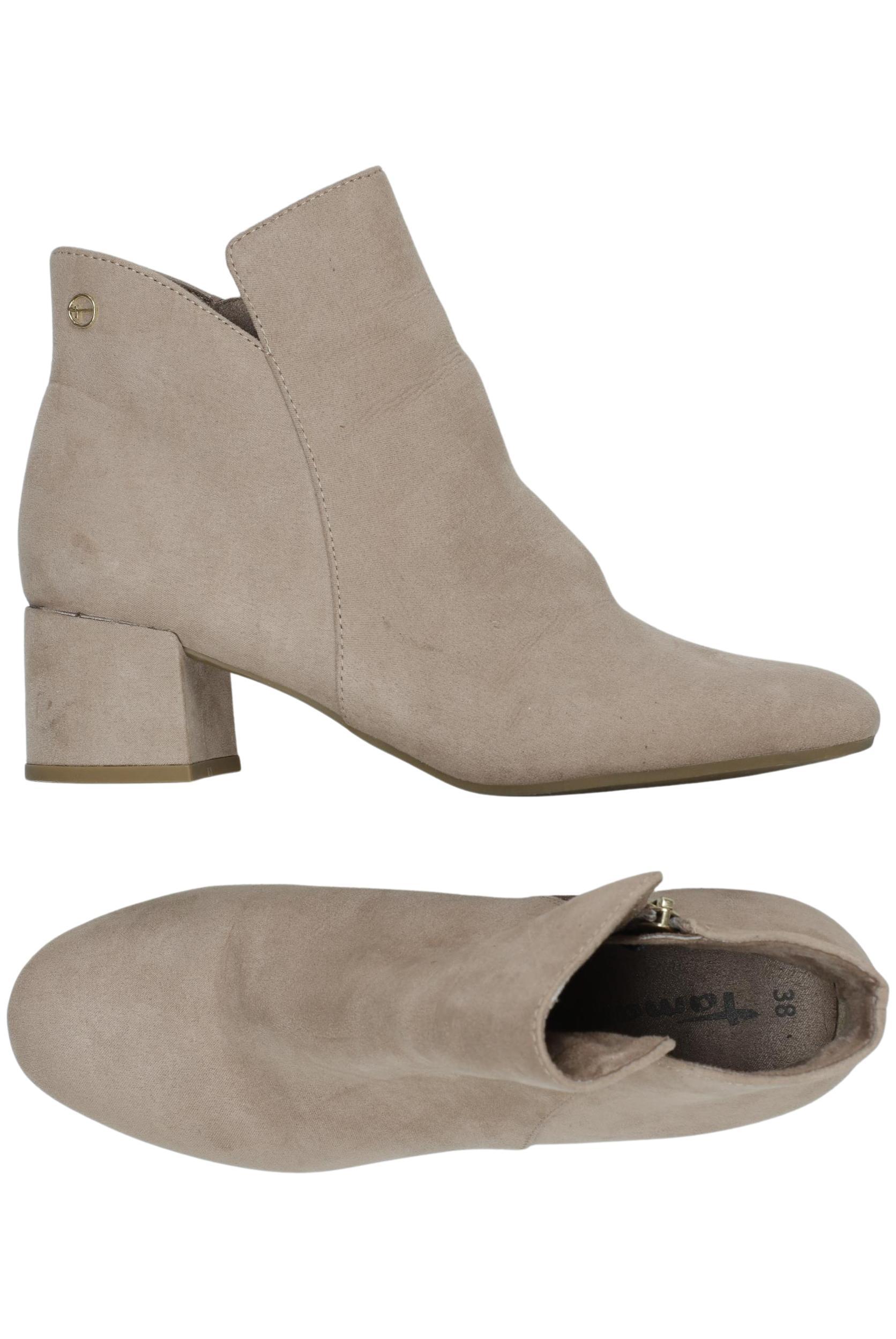 

Tamaris Damen Stiefelette, beige, Gr. 38