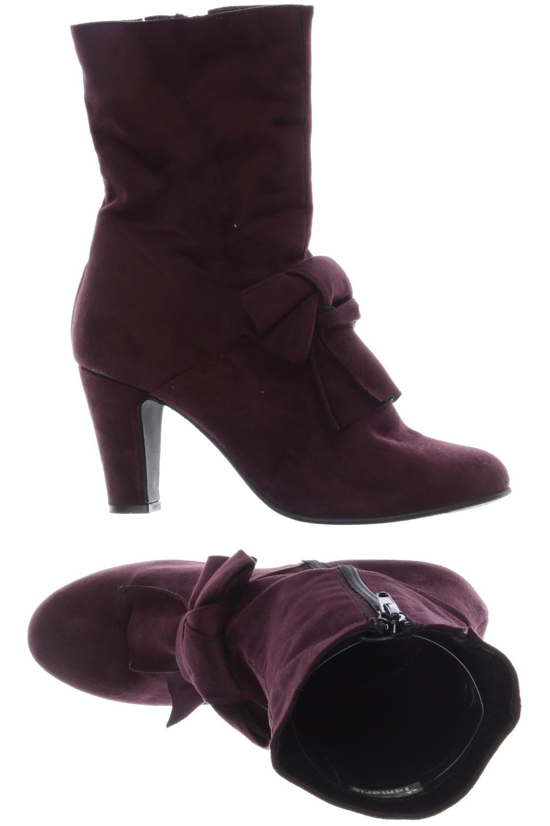 

Tamaris Damen Stiefelette, bordeaux, Gr. 40