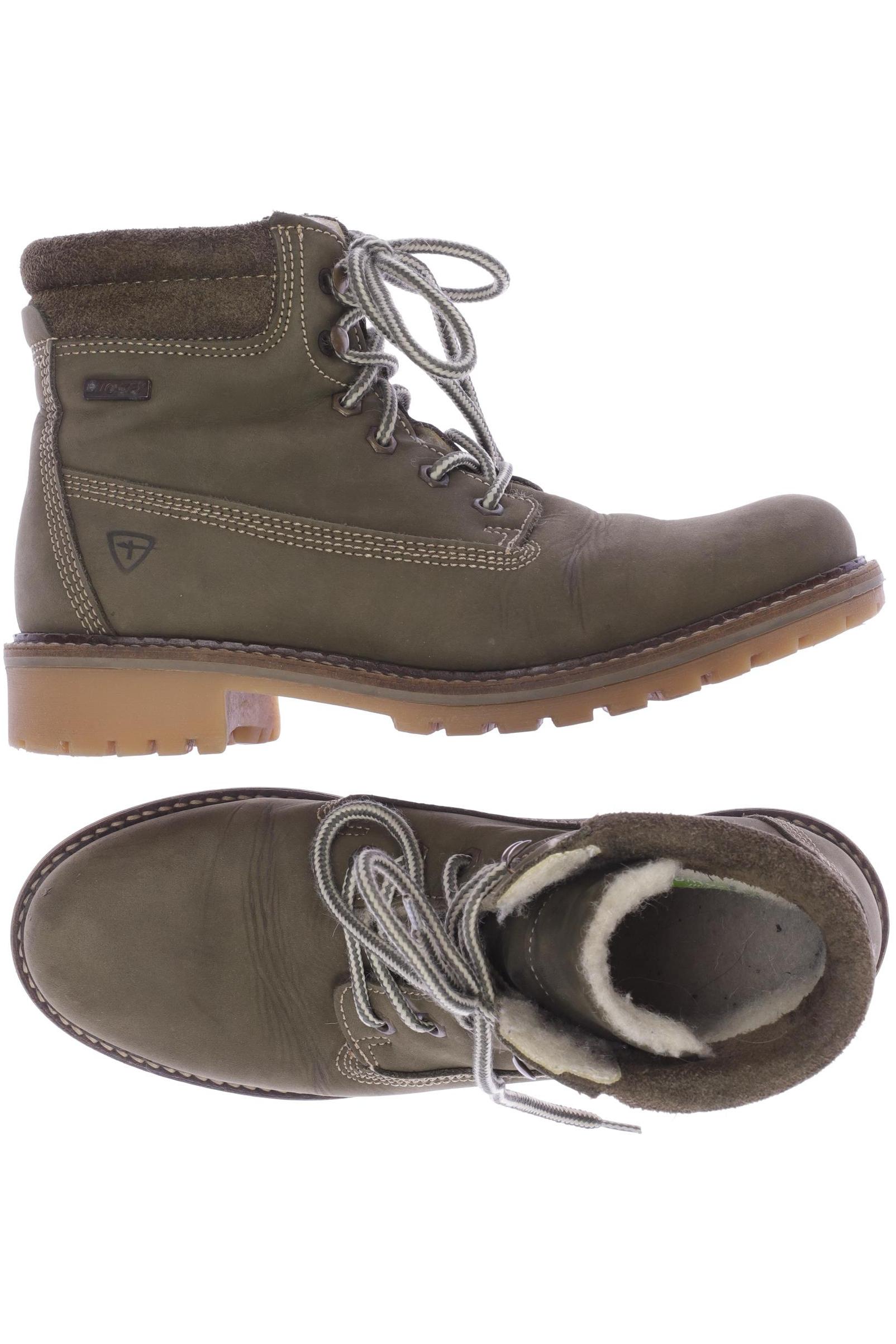 

Tamaris Damen Stiefelette, grün, Gr. 40