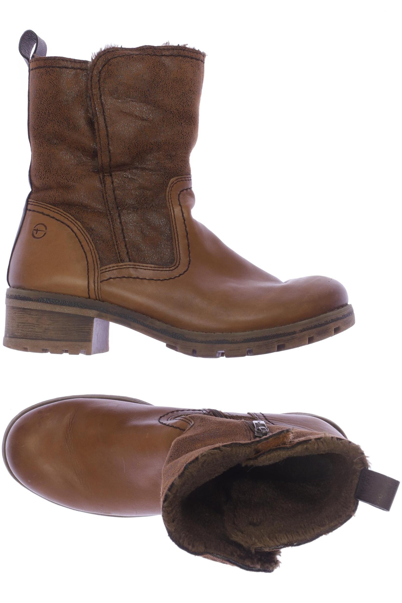 

Tamaris Damen Stiefelette, braun, Gr. 38
