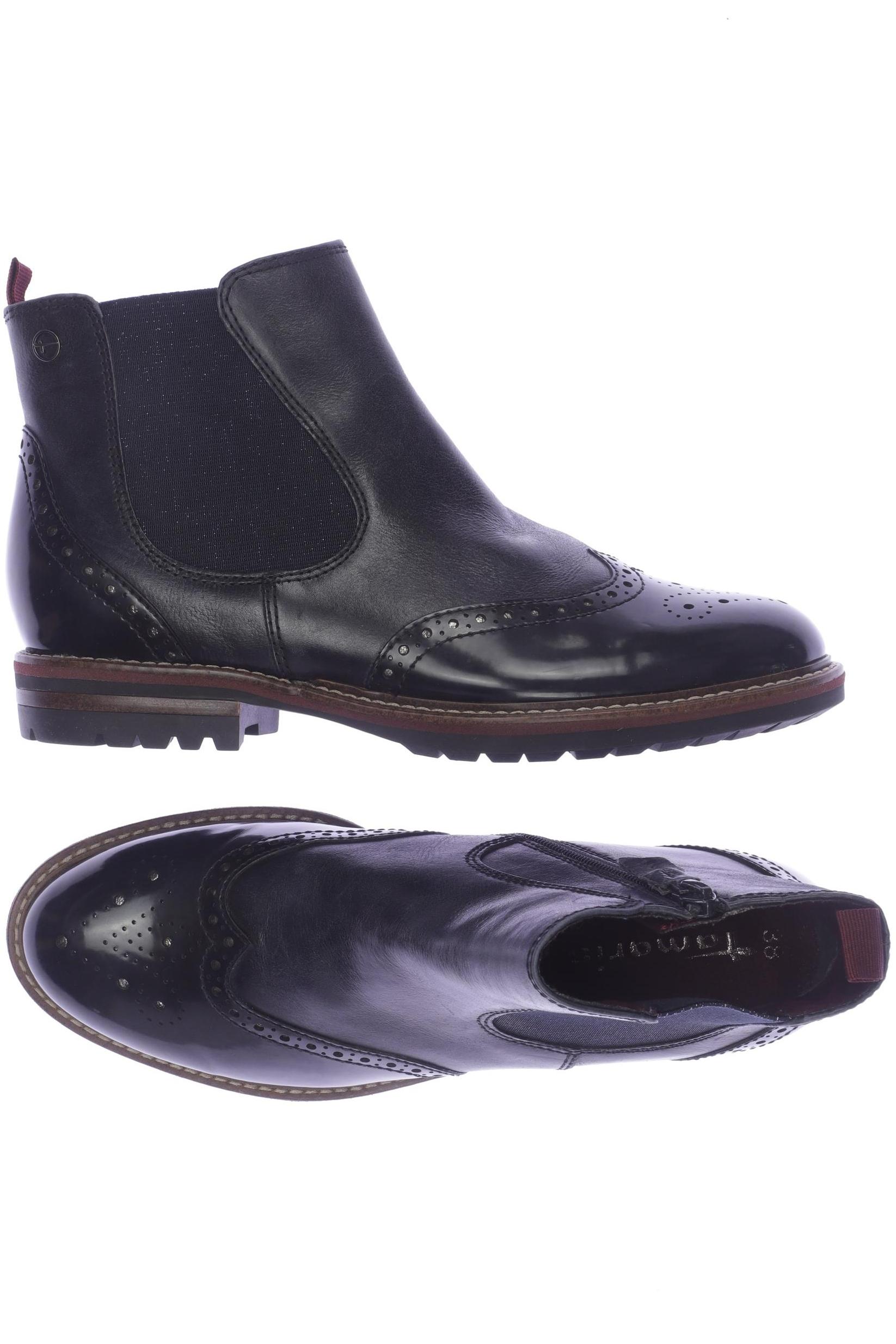 

Tamaris Damen Stiefelette, marineblau, Gr. 38