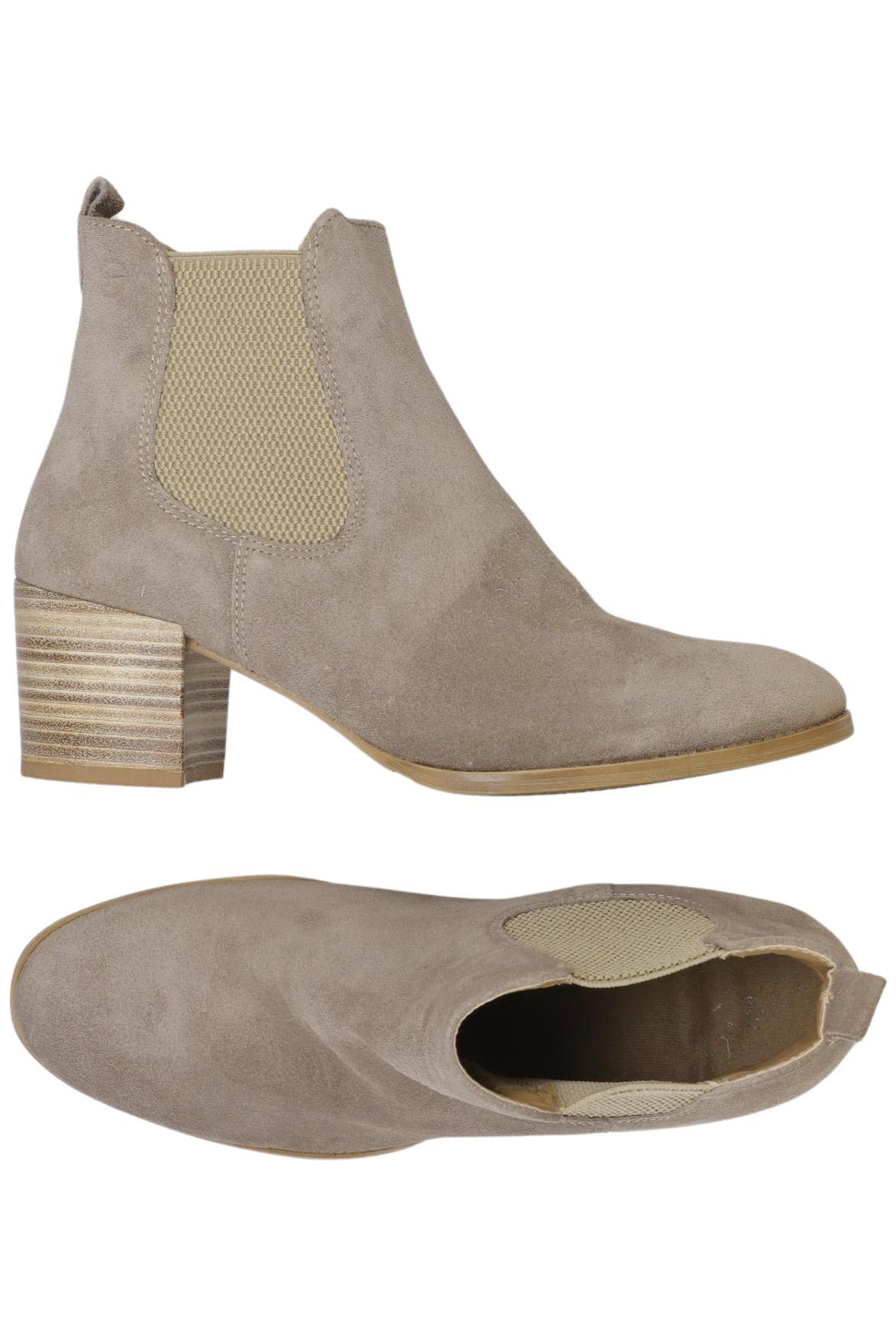 

Tamaris Damen Stiefelette, beige, Gr. 40