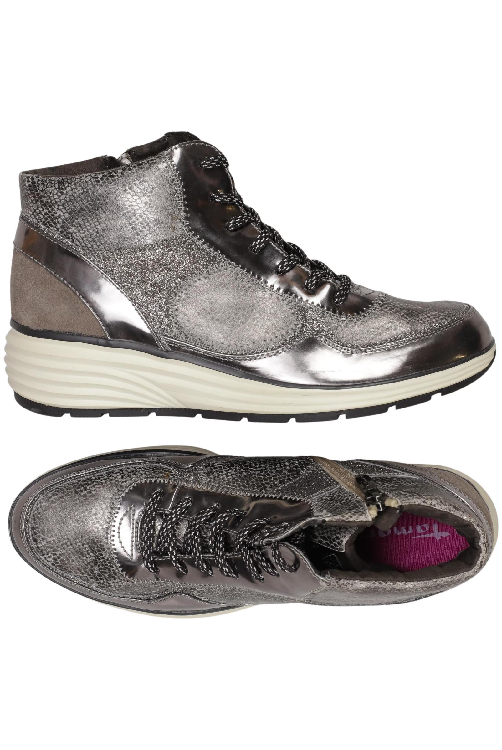 

Tamaris Damen Stiefelette, silber, Gr. 42