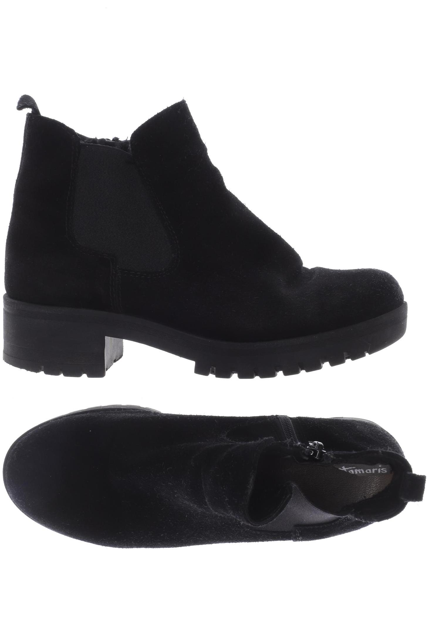 

Tamaris Damen Stiefelette, schwarz