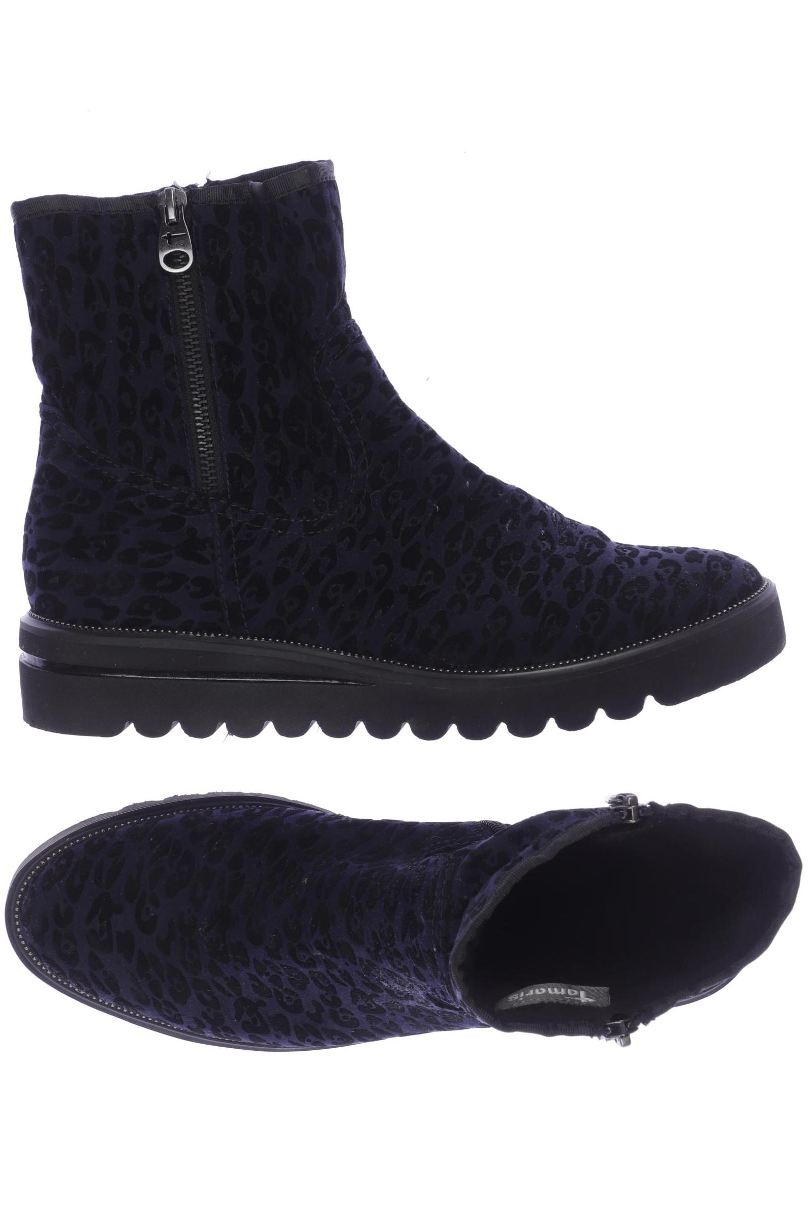 

Tamaris Damen Stiefelette, marineblau, Gr. 40