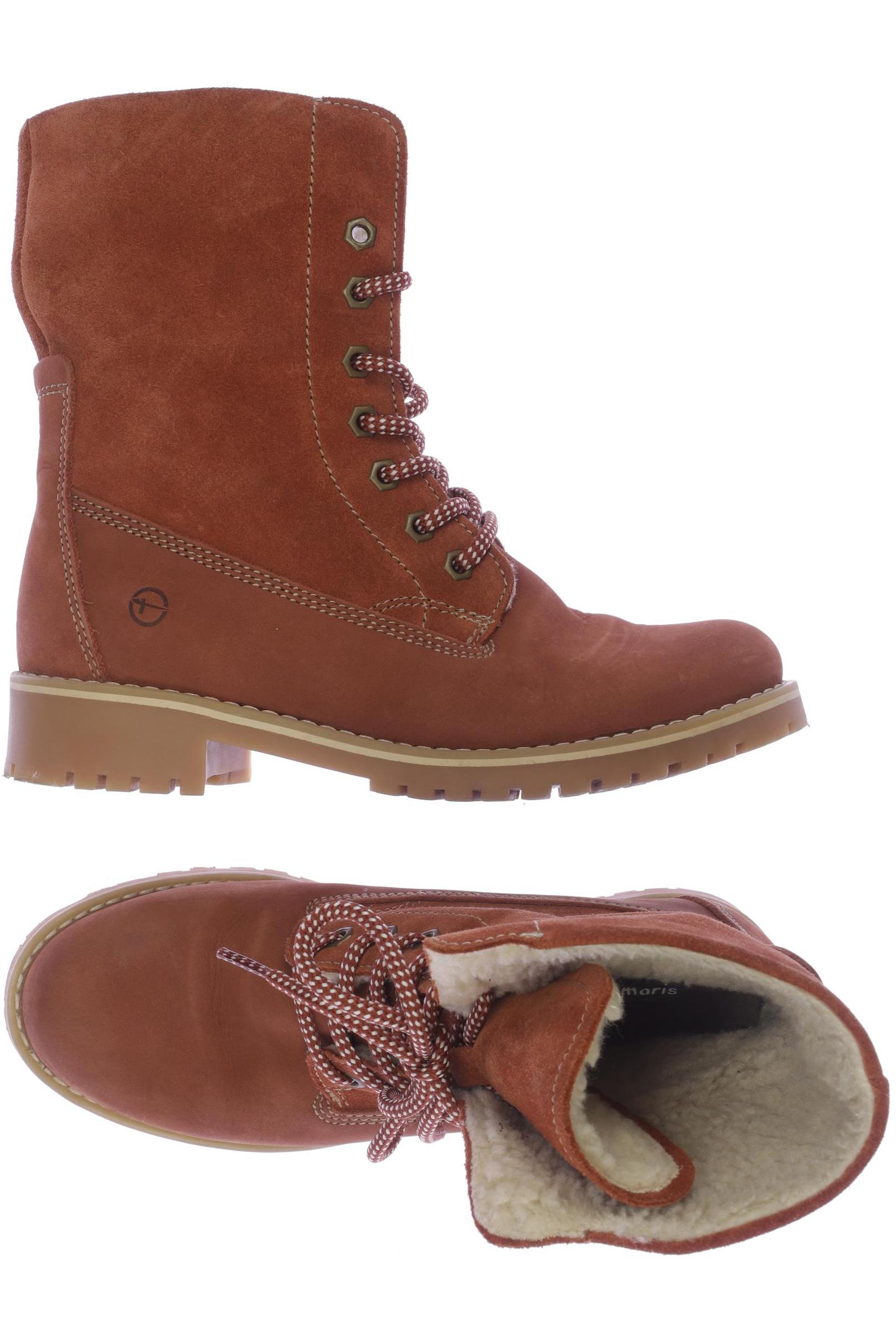 

Tamaris Damen Stiefelette, rot, Gr. 37