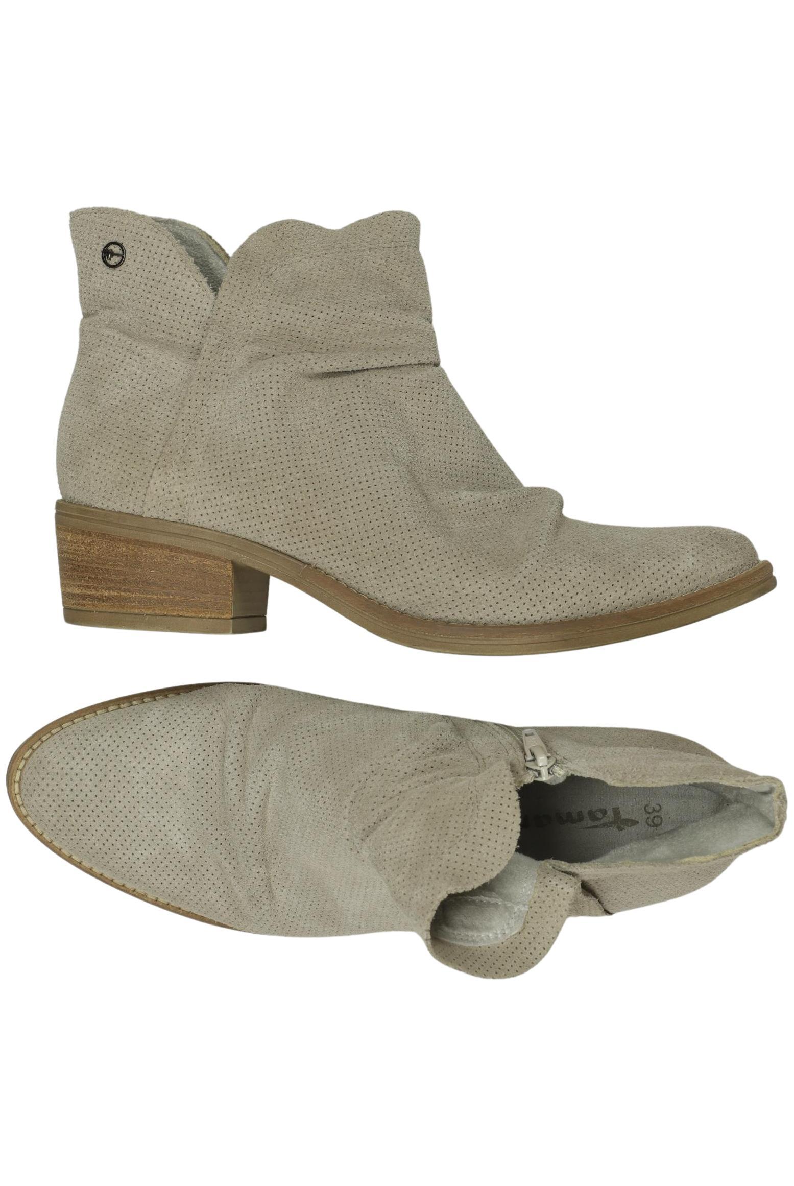 

Tamaris Damen Stiefelette, beige, Gr. 39