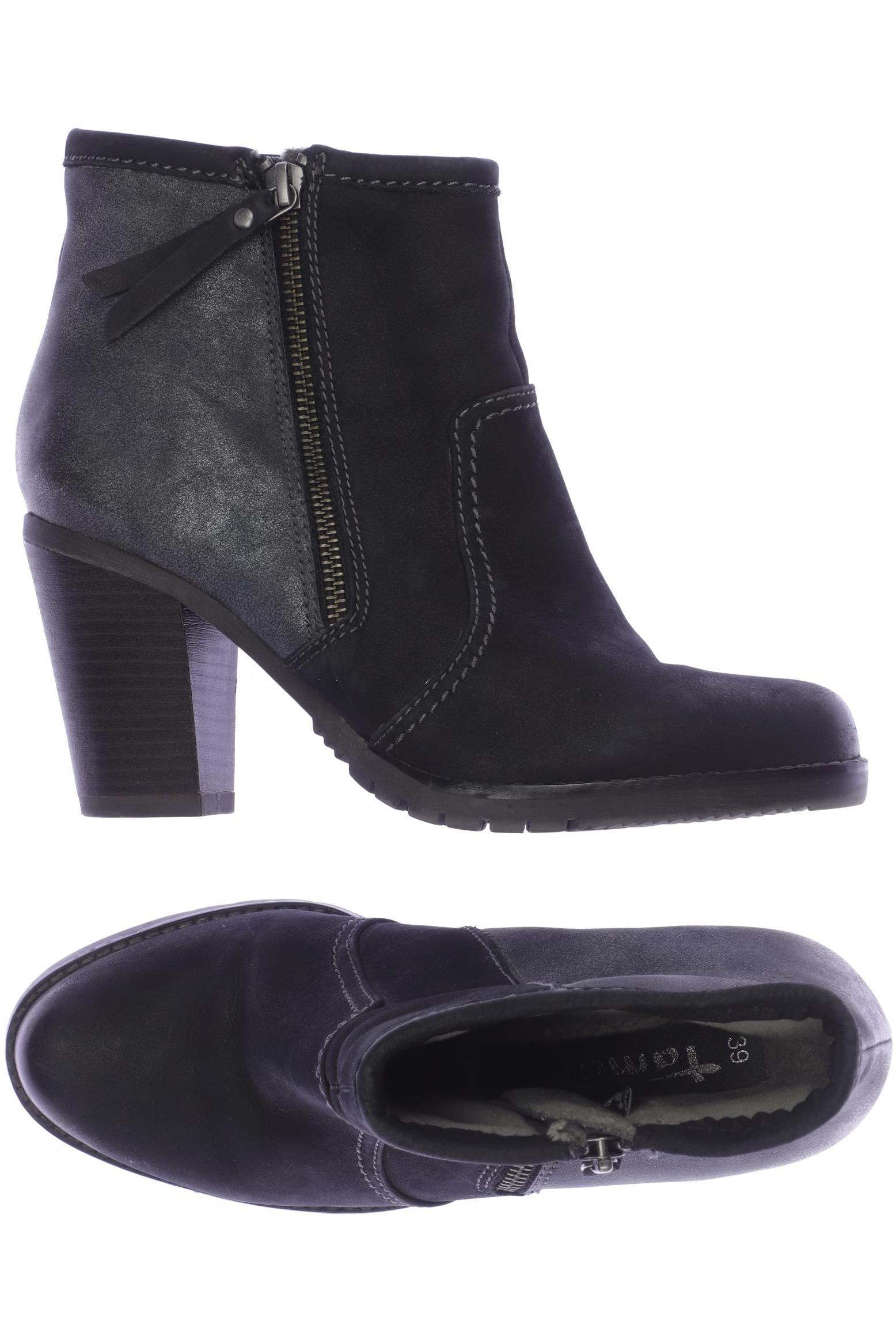 

Tamaris Damen Stiefelette, marineblau, Gr. 39