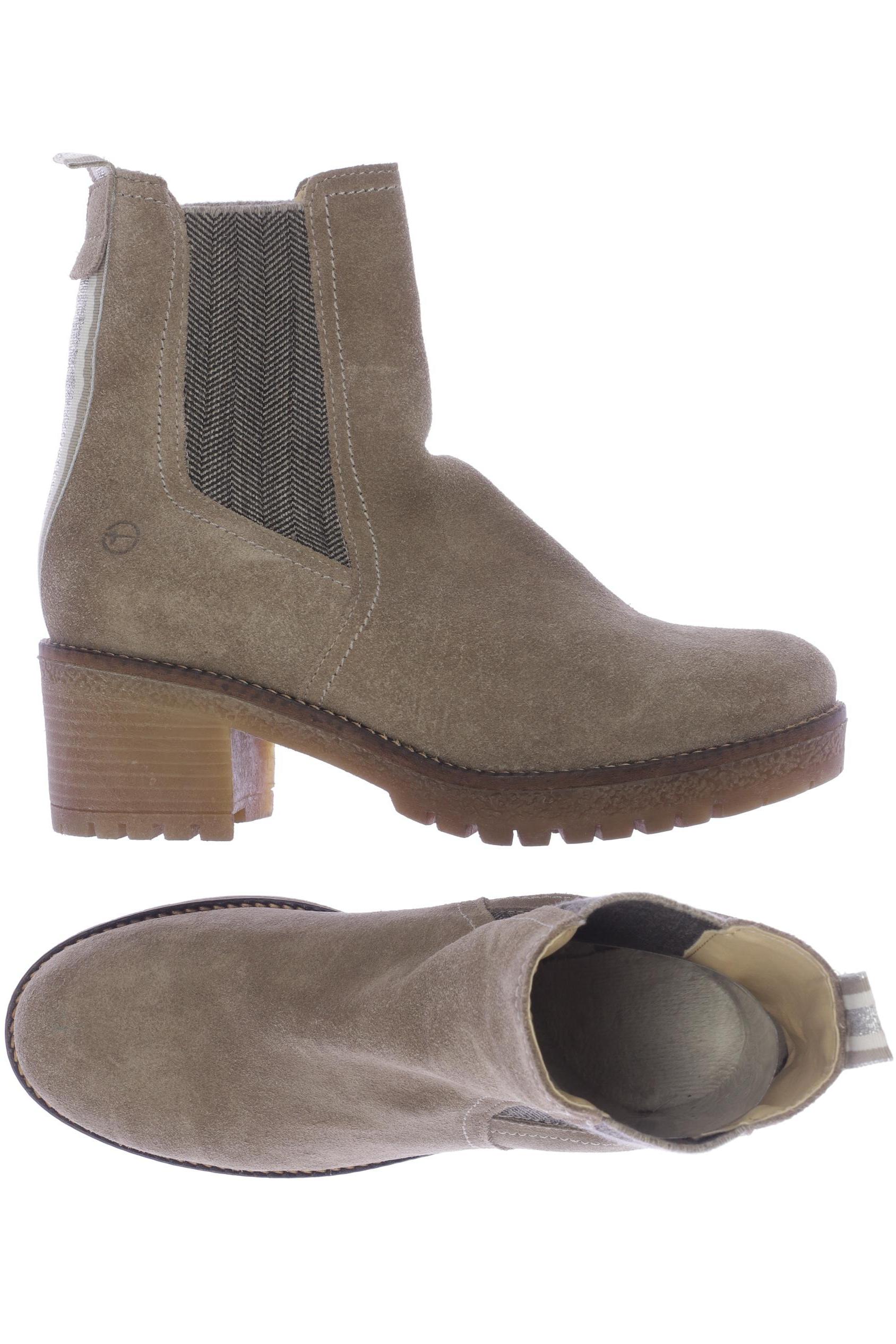 

Tamaris Damen Stiefelette, beige, Gr. 39