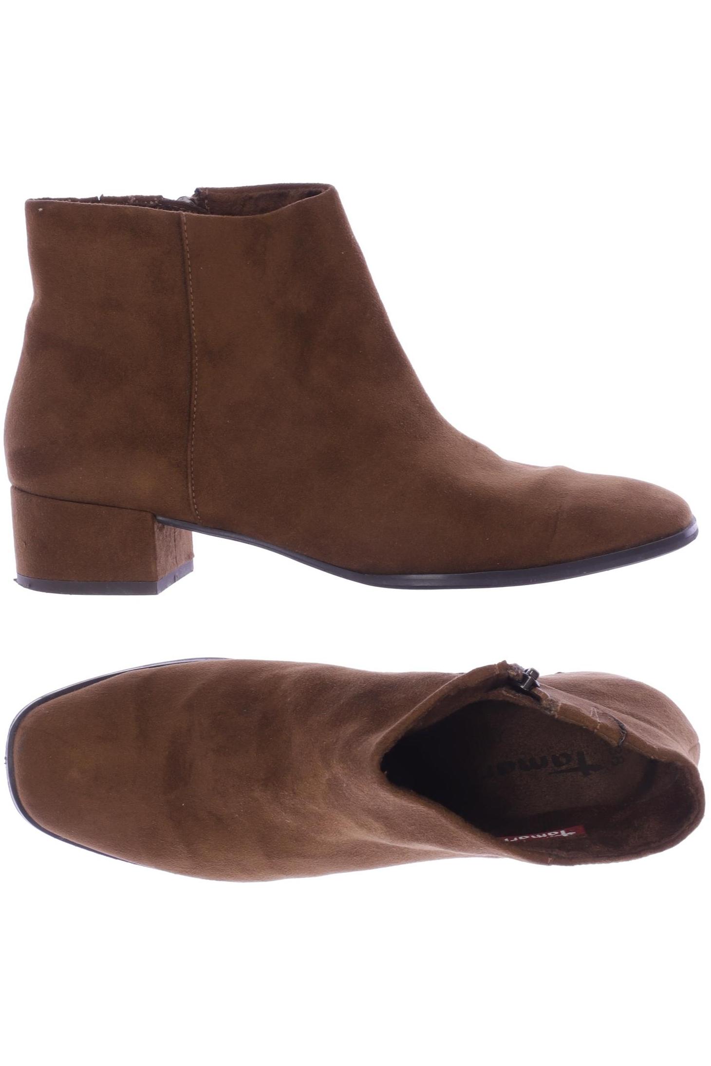 

Tamaris Damen Stiefelette, braun, Gr. 38