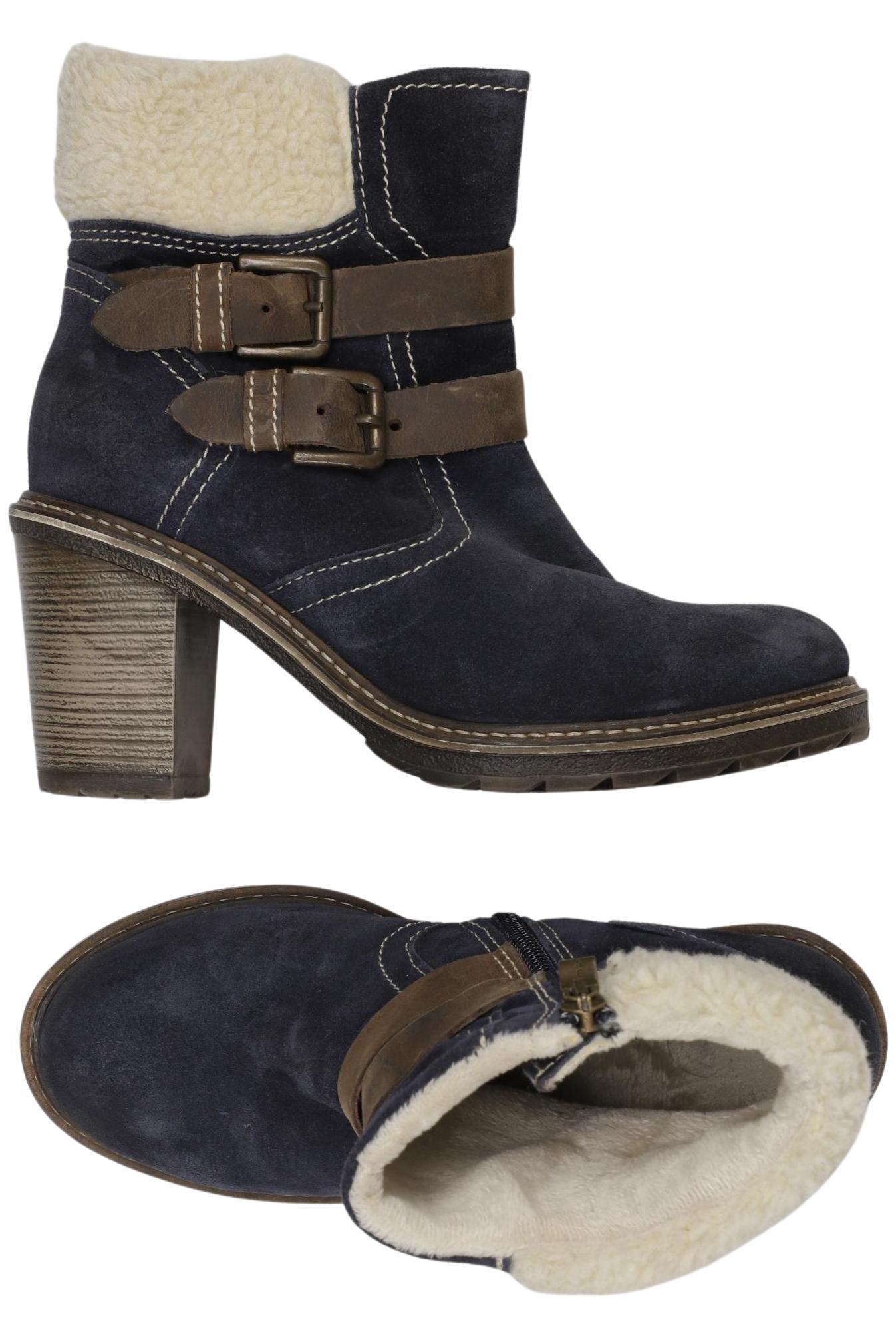 

Tamaris Damen Stiefelette, marineblau, Gr. 37