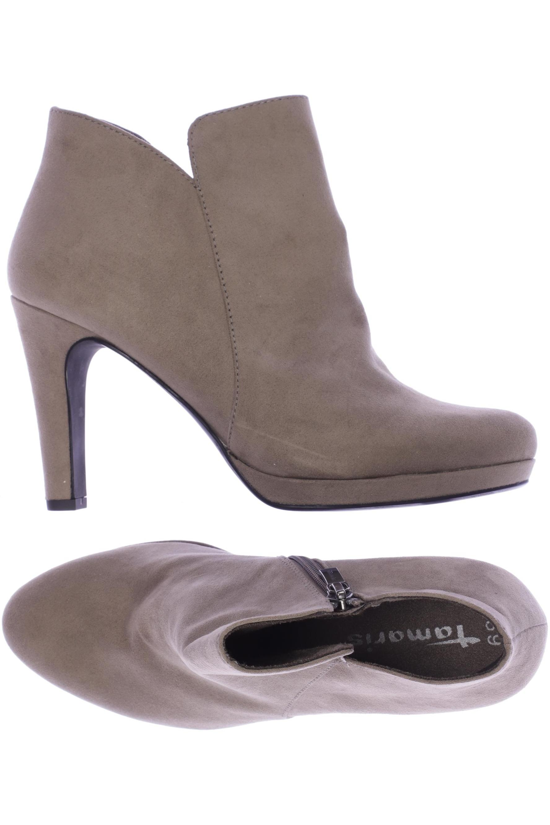 

Tamaris Damen Stiefelette, beige, Gr. 39
