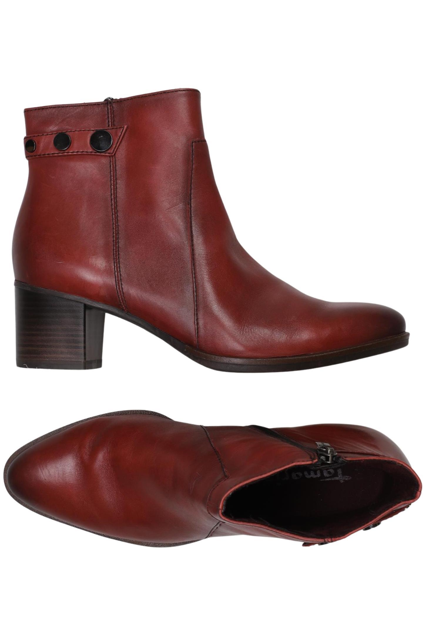 

Tamaris Damen Stiefelette, rot, Gr. 40