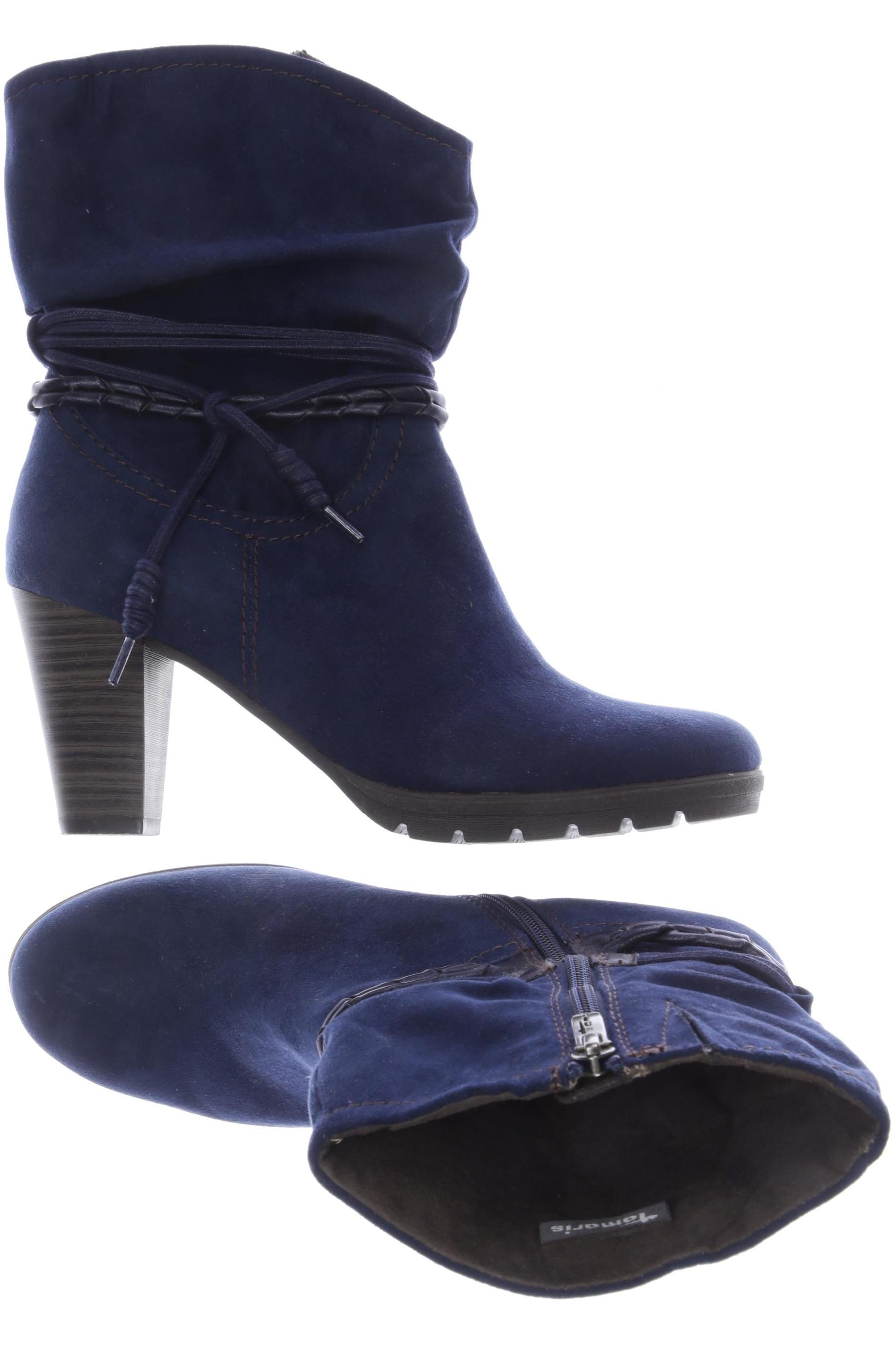 

Tamaris Damen Stiefelette, marineblau, Gr. 39