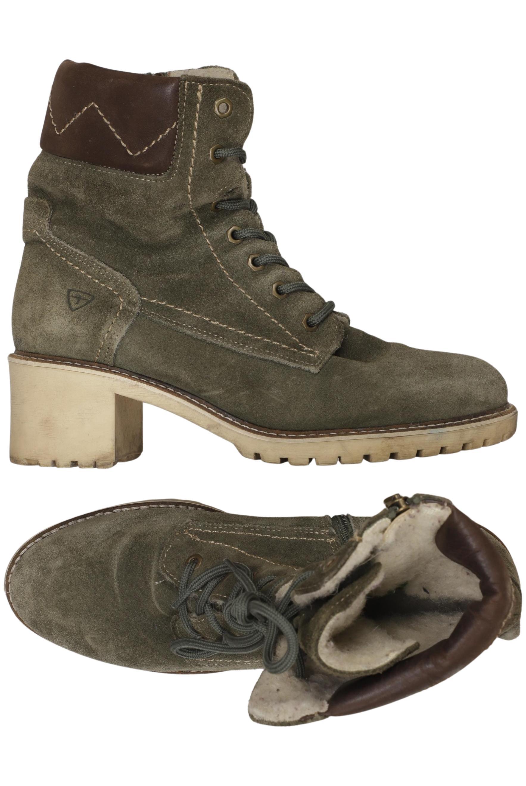 

Tamaris Damen Stiefelette, grün, Gr. 41