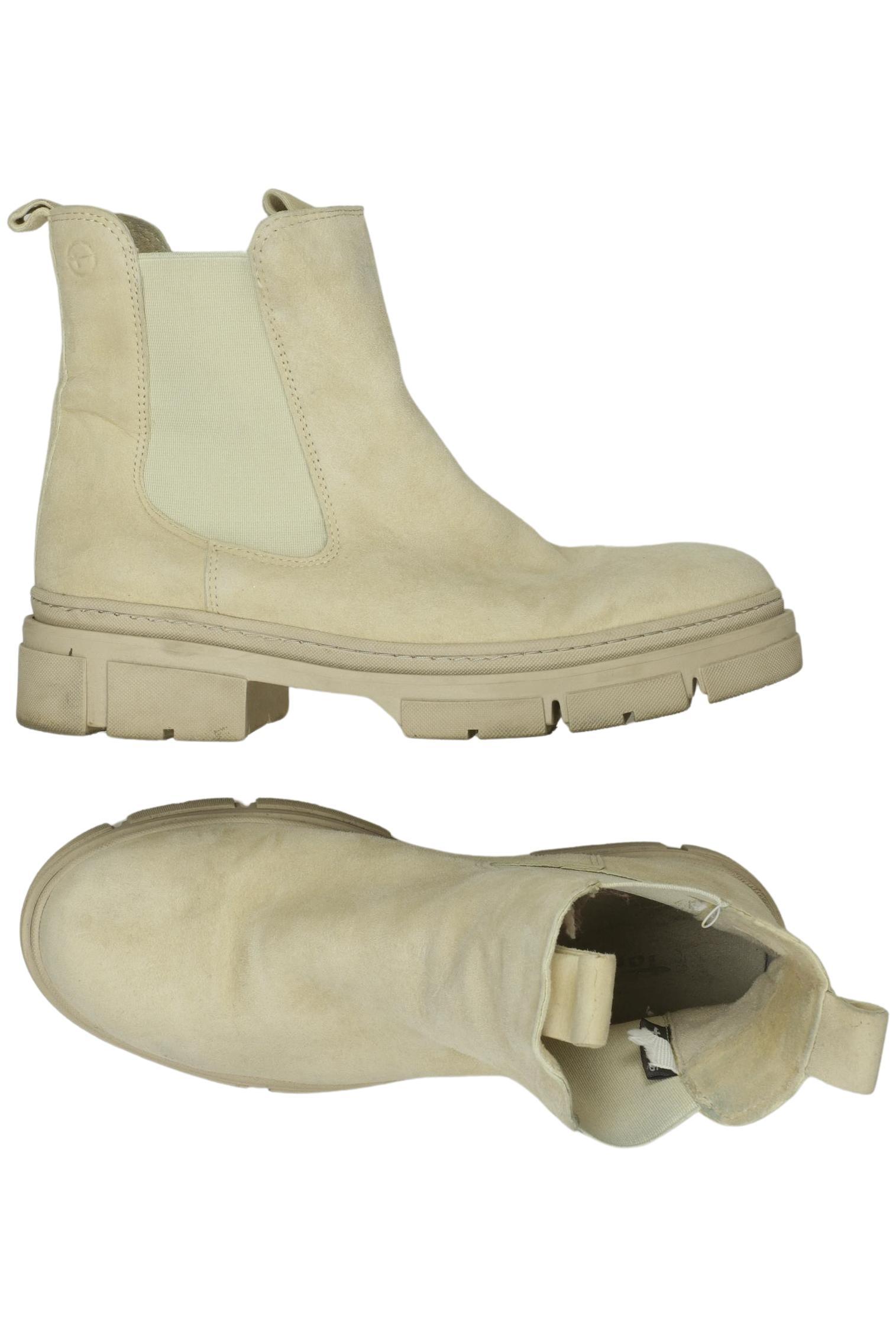 

Tamaris Damen Stiefelette, beige, Gr. 38