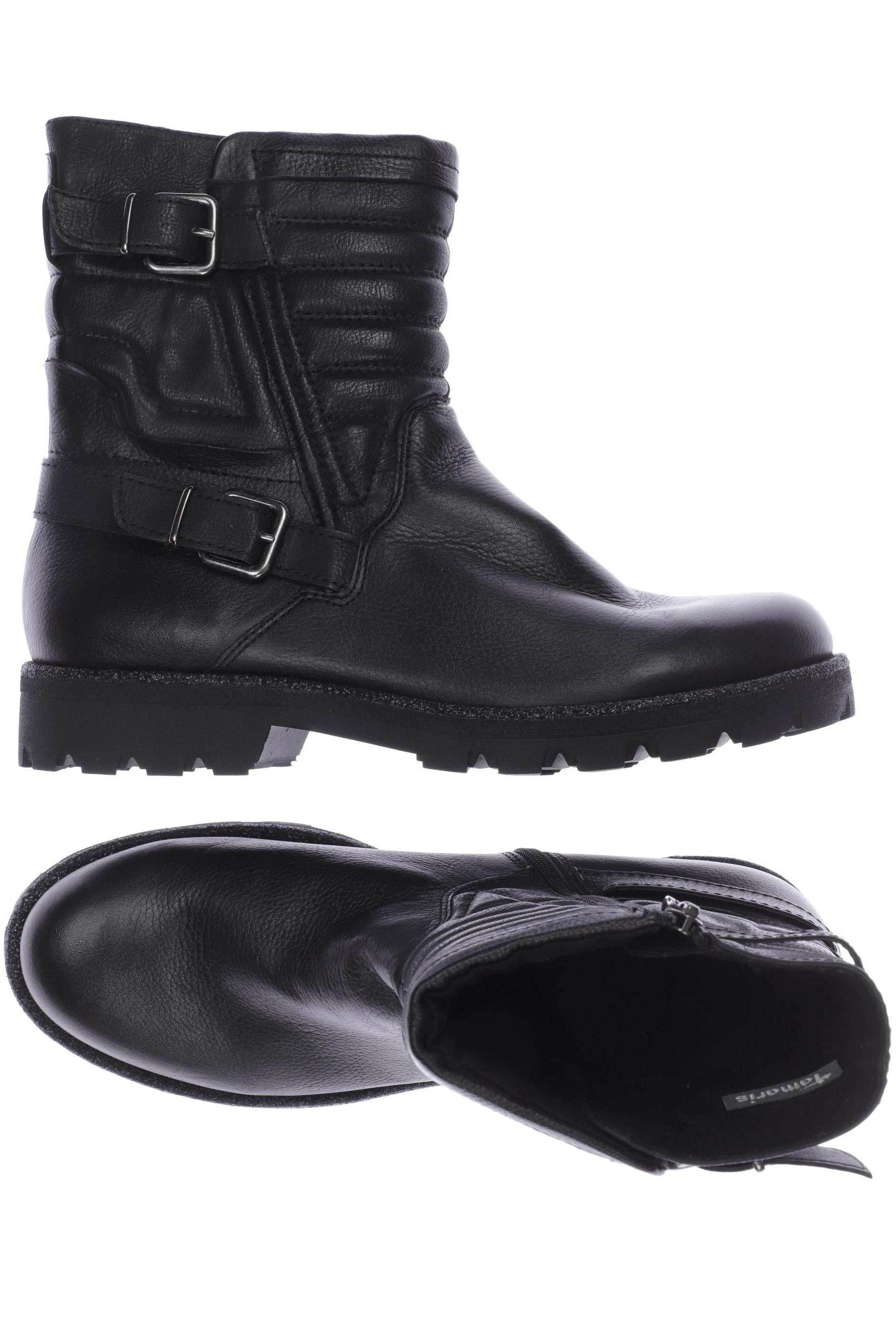 

Tamaris Damen Stiefelette, schwarz, Gr. 40