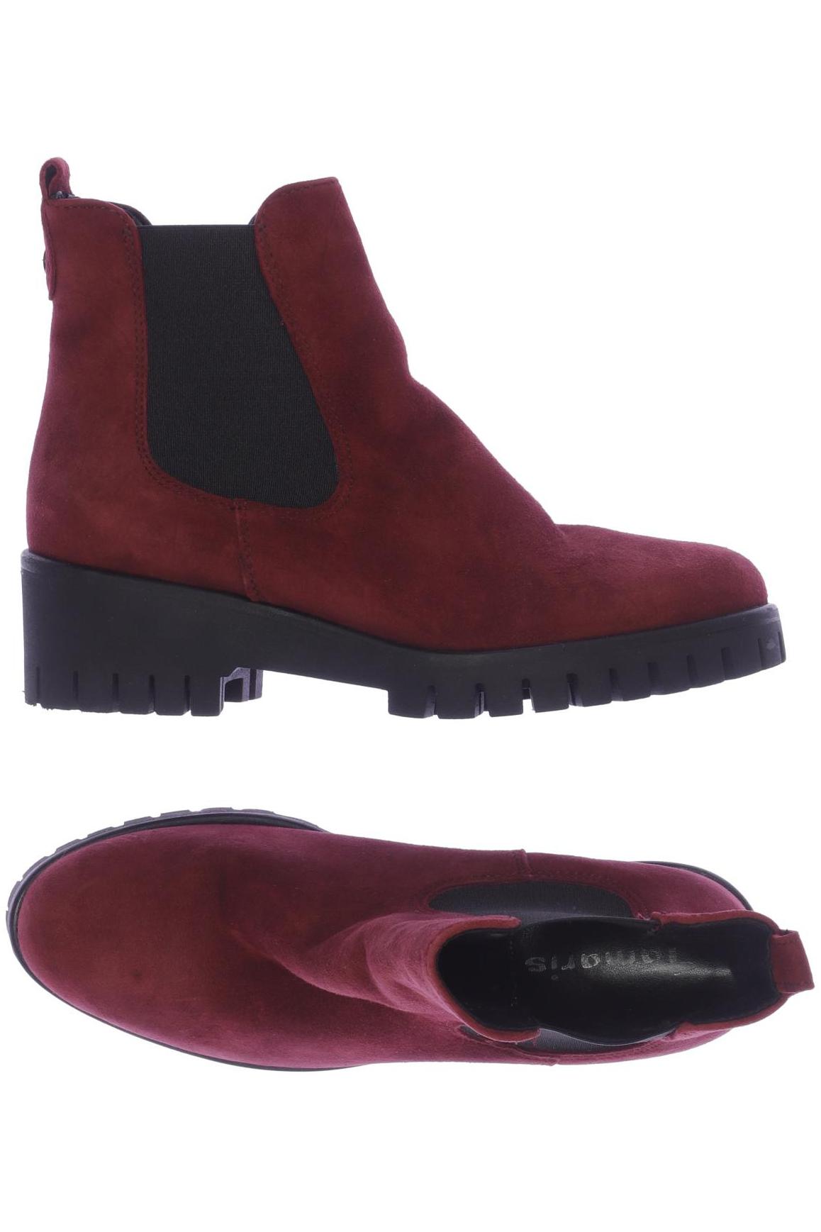 

Tamaris Damen Stiefelette, bordeaux, Gr. 38