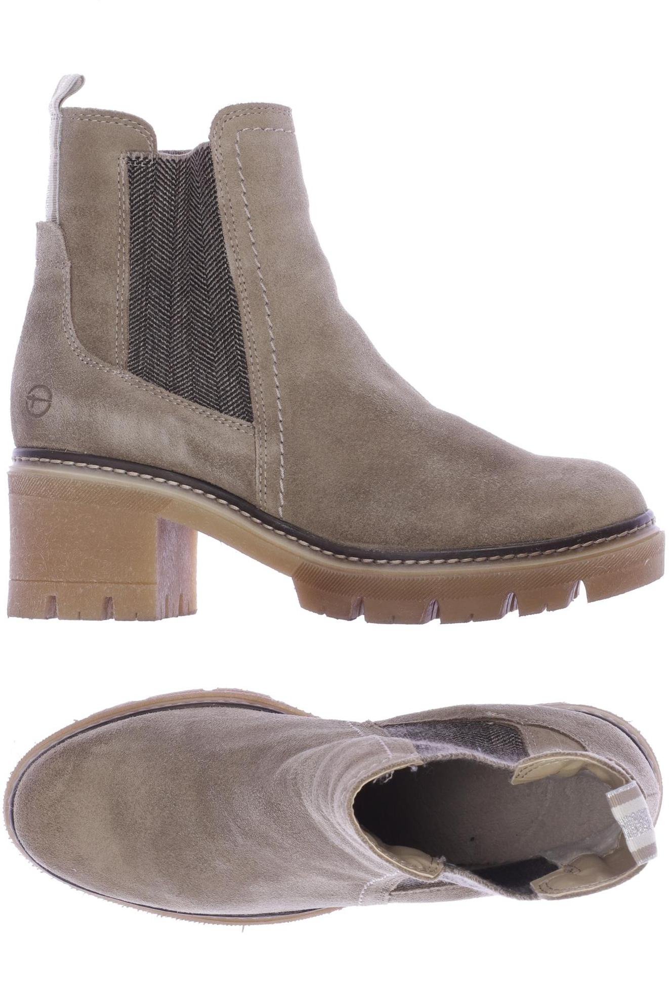 

Tamaris Damen Stiefelette, beige, Gr. 37