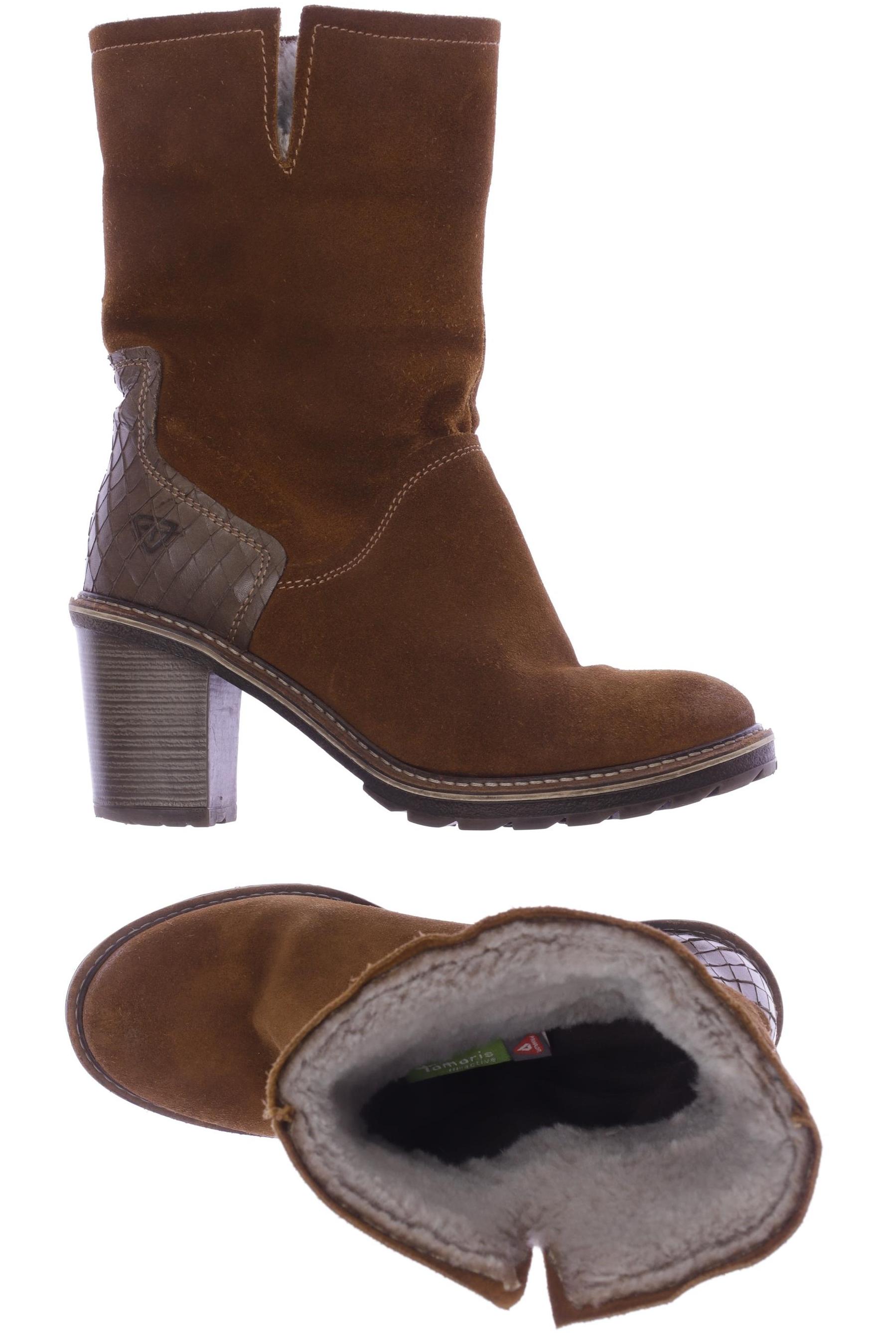 

Tamaris Damen Stiefelette, braun, Gr. 40