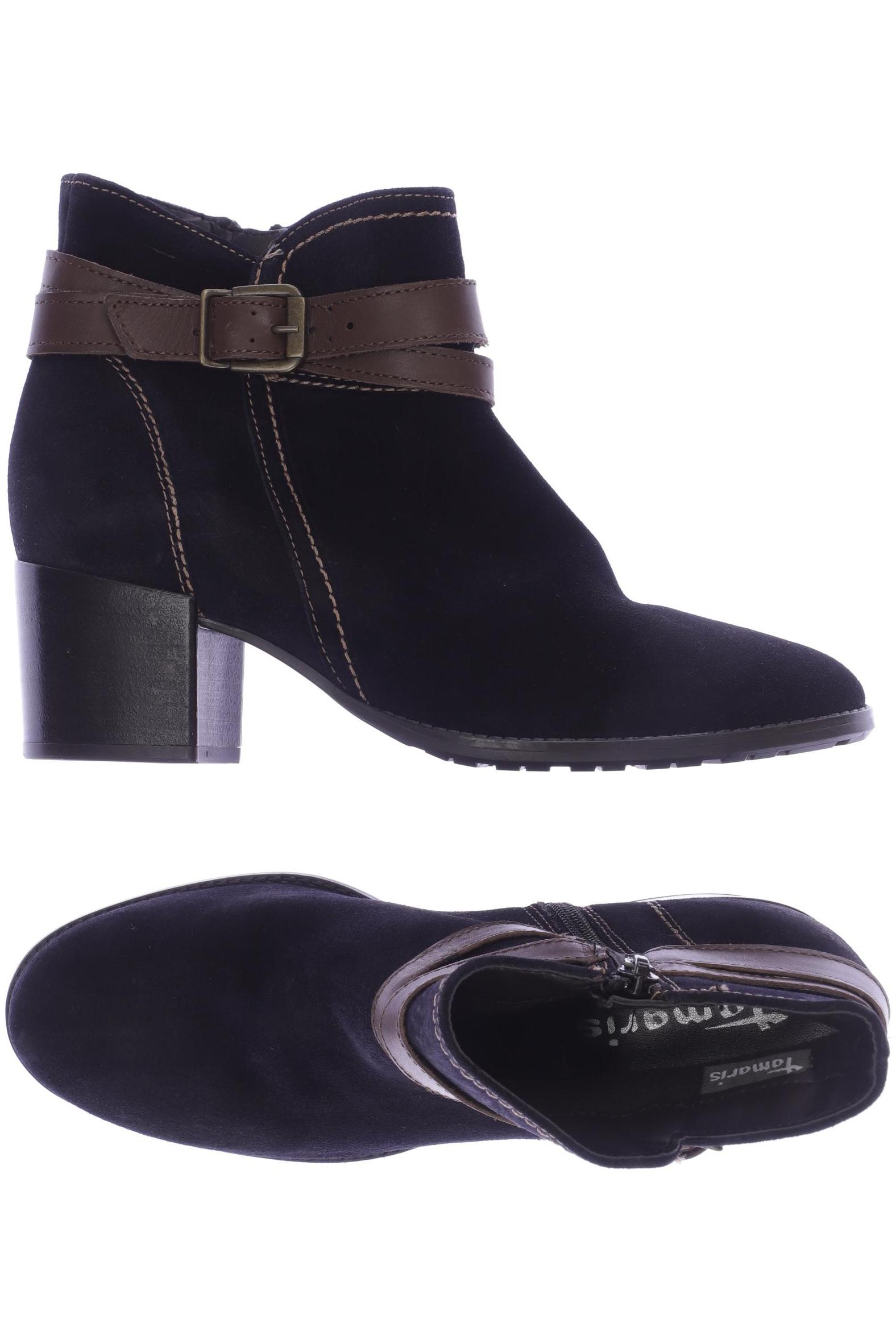 

Tamaris Damen Stiefelette, marineblau