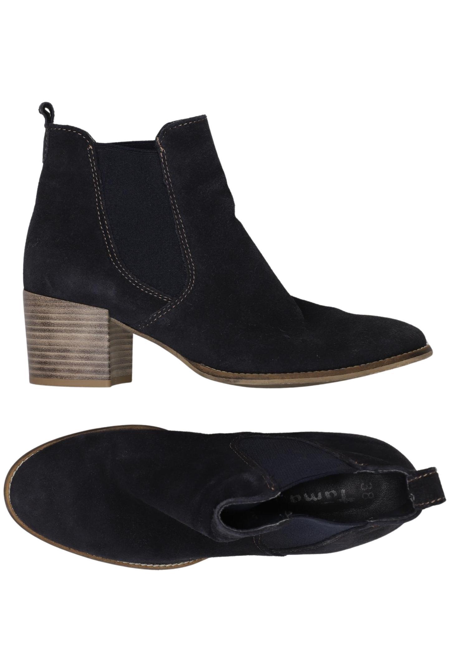 

Tamaris Damen Stiefelette, marineblau, Gr. 38