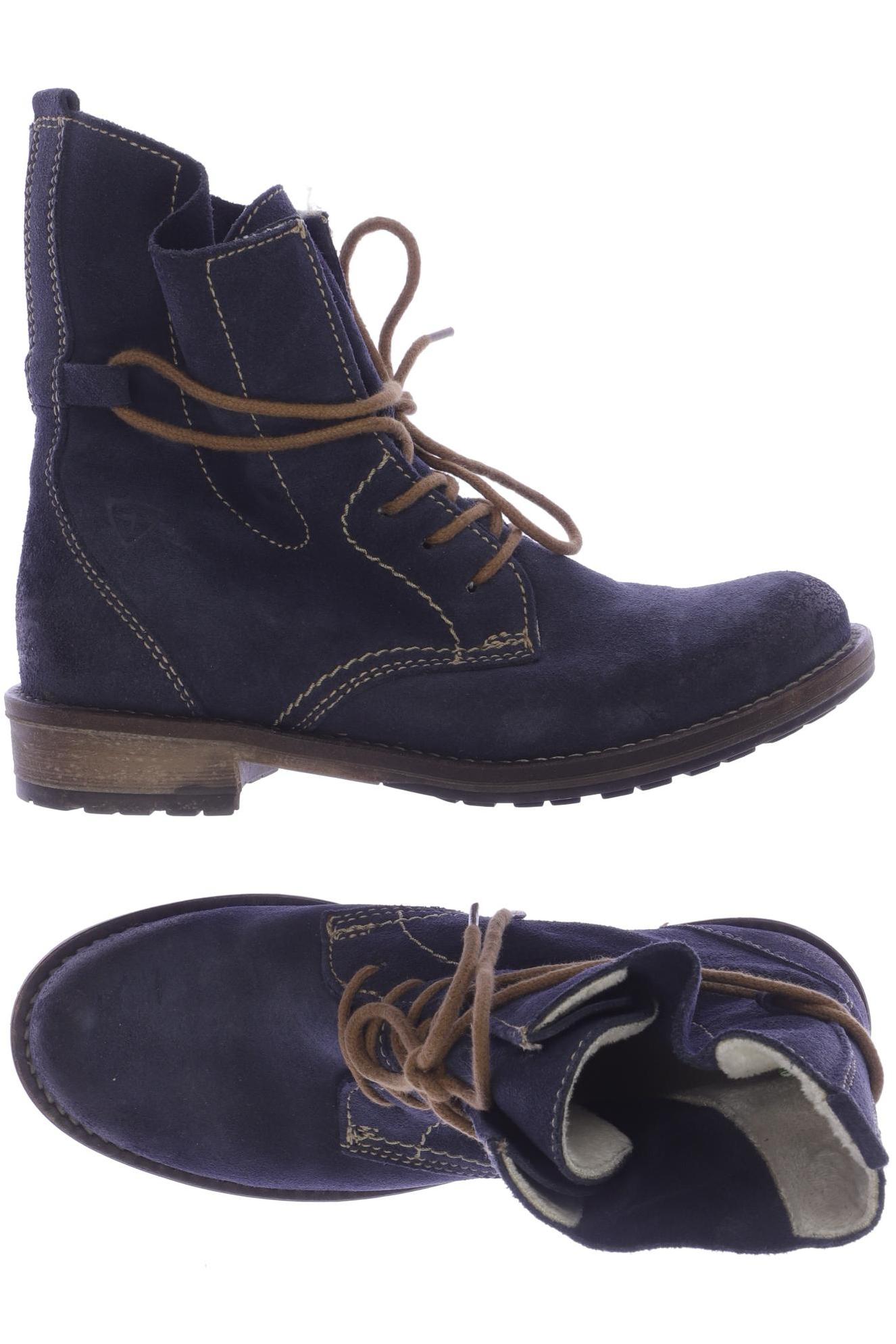 

Tamaris Damen Stiefelette, marineblau
