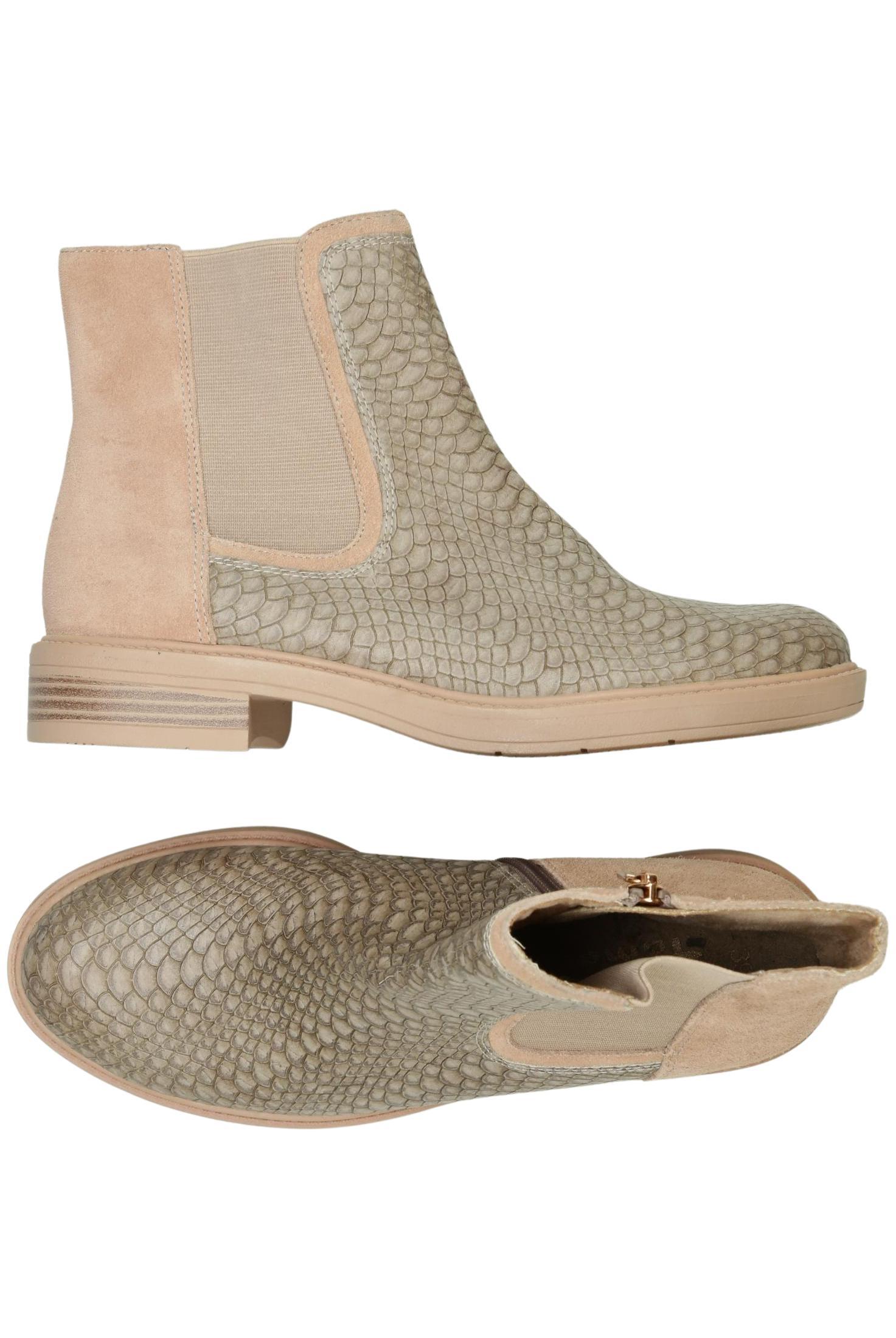 

Tamaris Damen Stiefelette, beige, Gr. 39