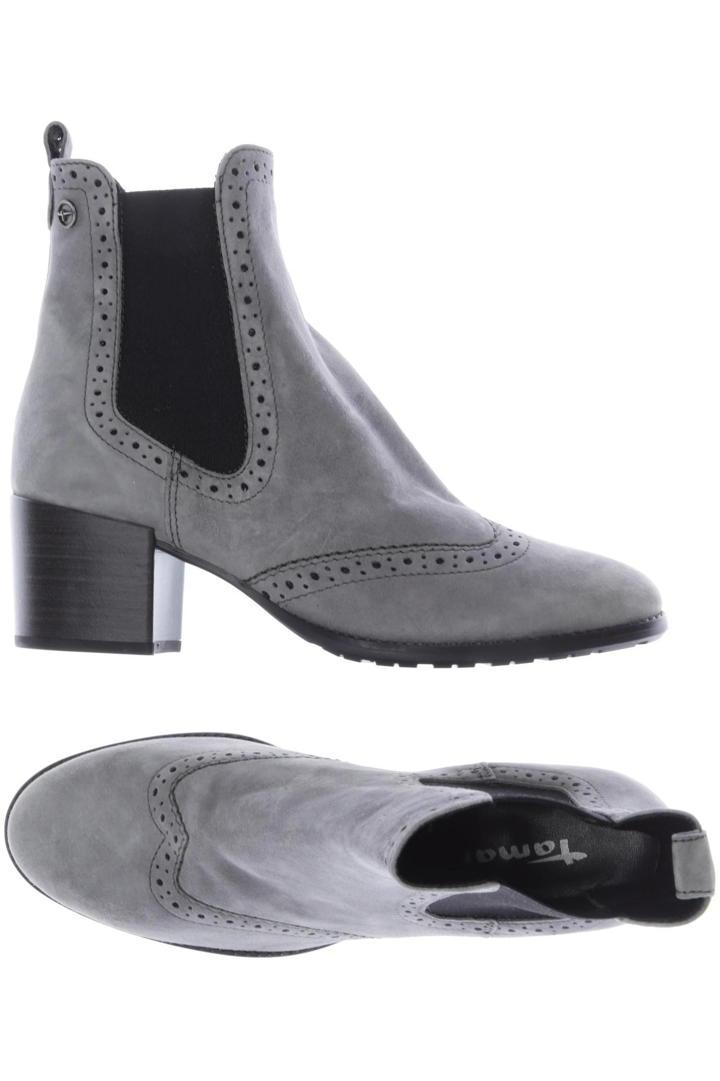 

Tamaris Damen Stiefelette, grau, Gr. 38