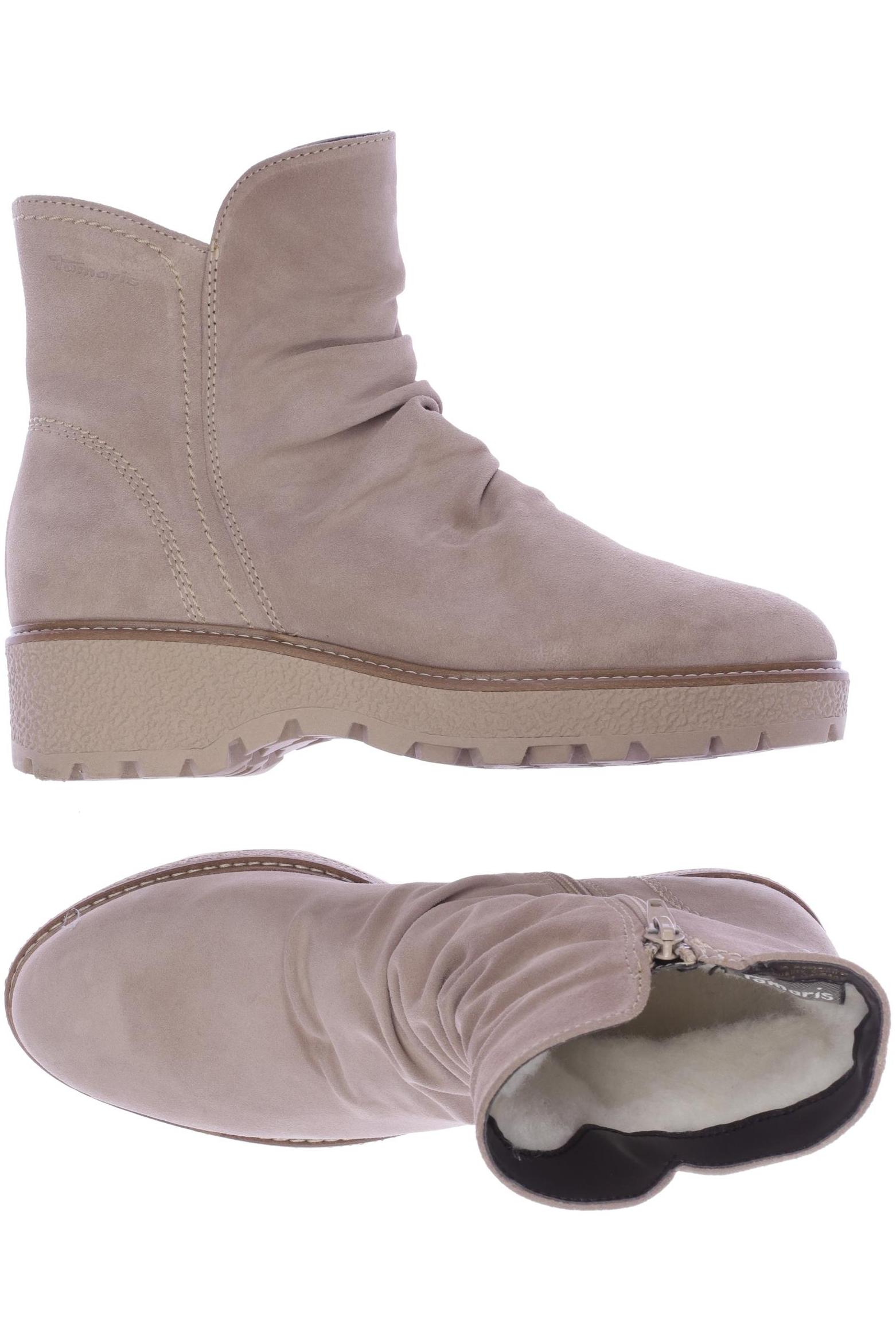 

Tamaris Damen Stiefelette, beige, Gr. 38