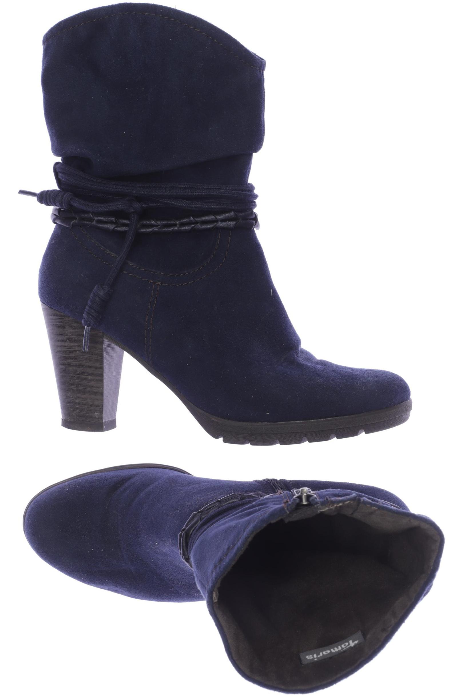 

Tamaris Damen Stiefelette, marineblau, Gr. 38