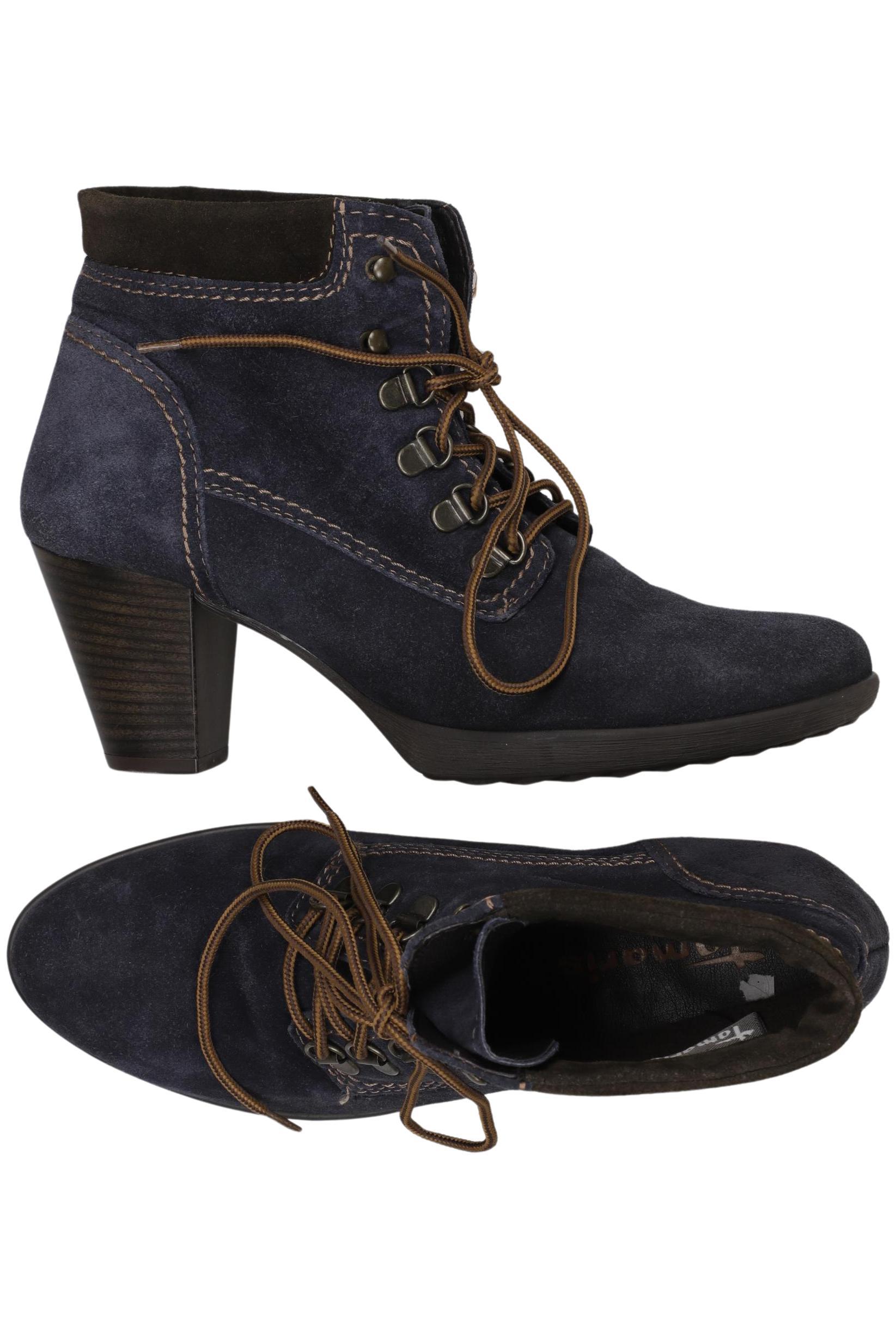 

Tamaris Damen Stiefelette, marineblau, Gr. 38