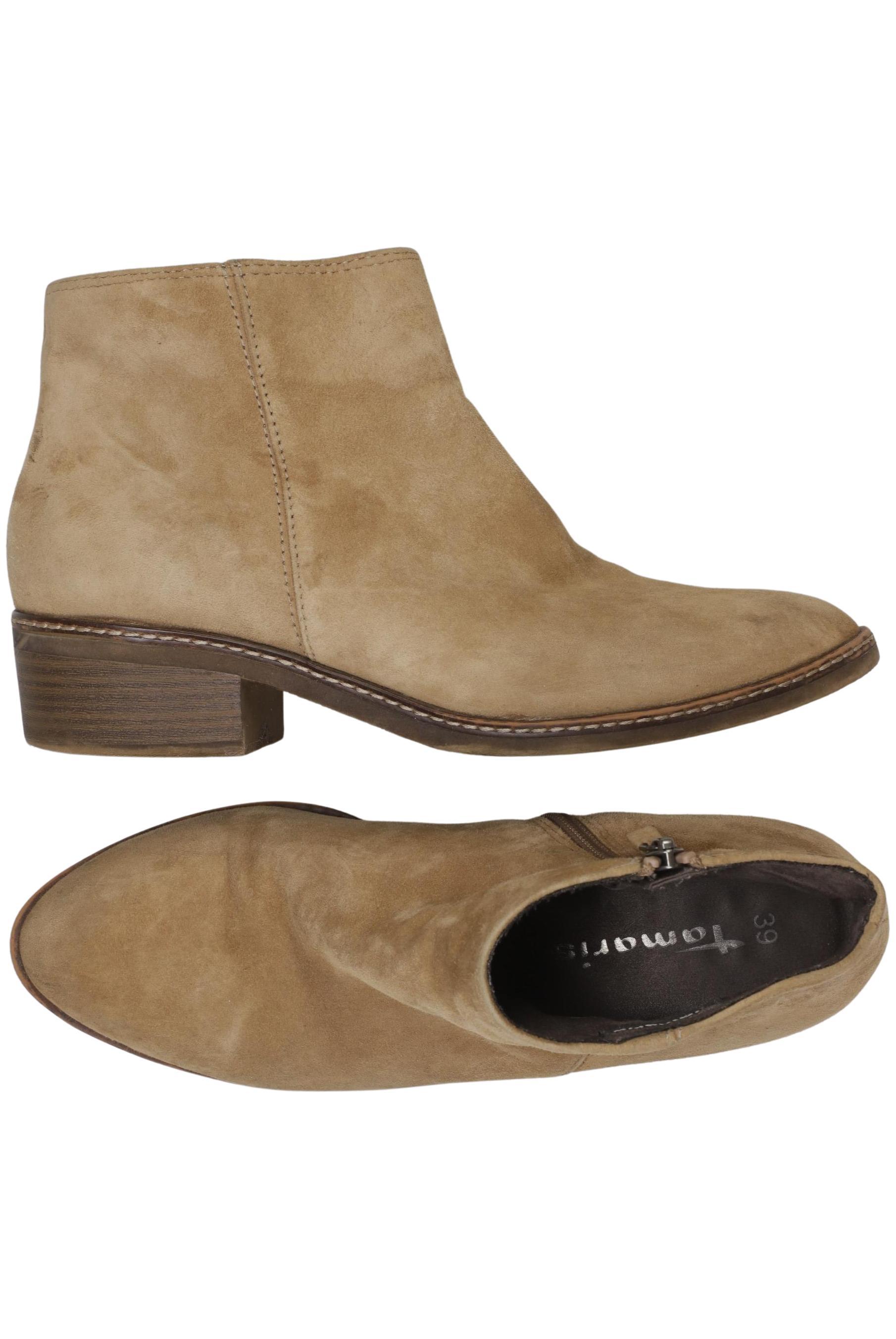 

Tamaris Damen Stiefelette, beige, Gr. 39