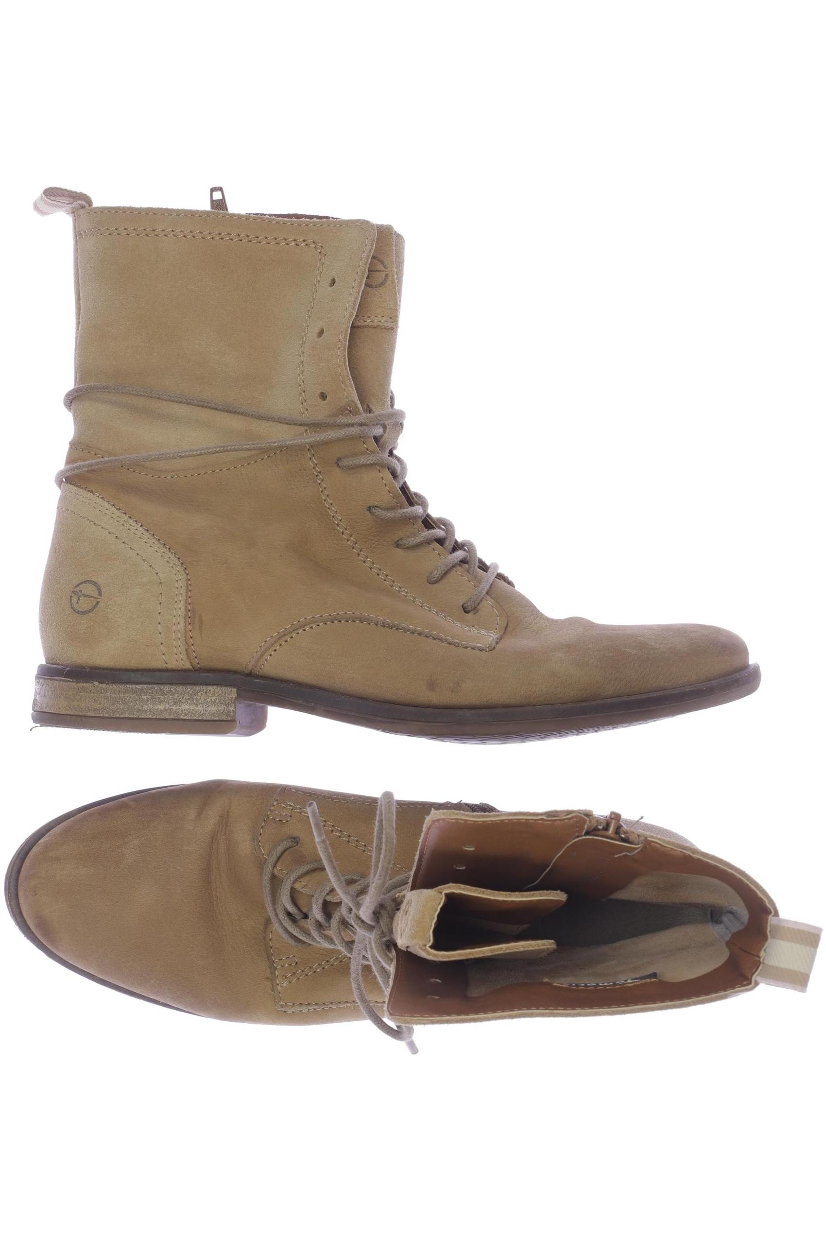 

Tamaris Damen Stiefelette, beige, Gr. 38