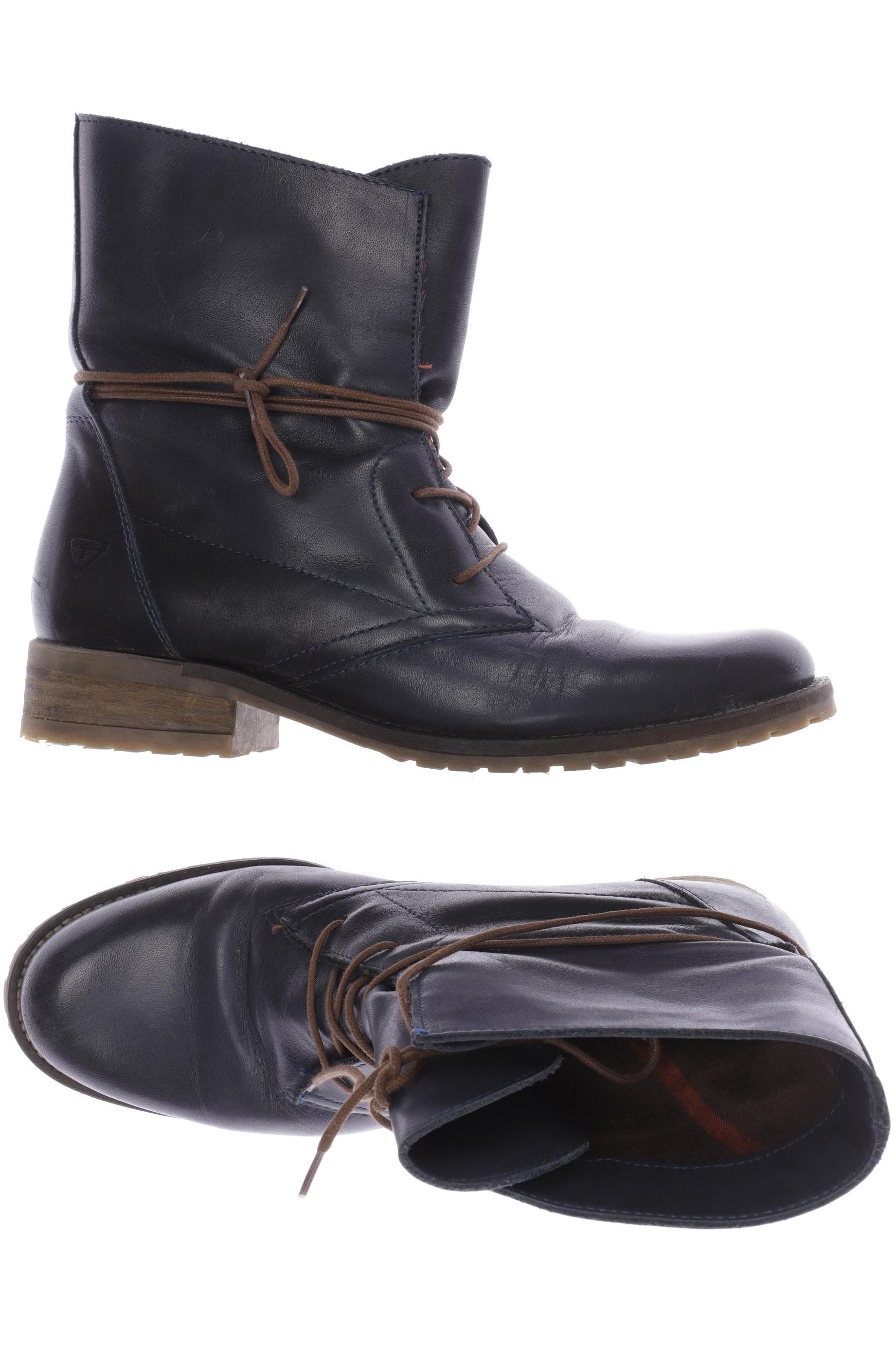 

Tamaris Damen Stiefelette, marineblau, Gr. 40