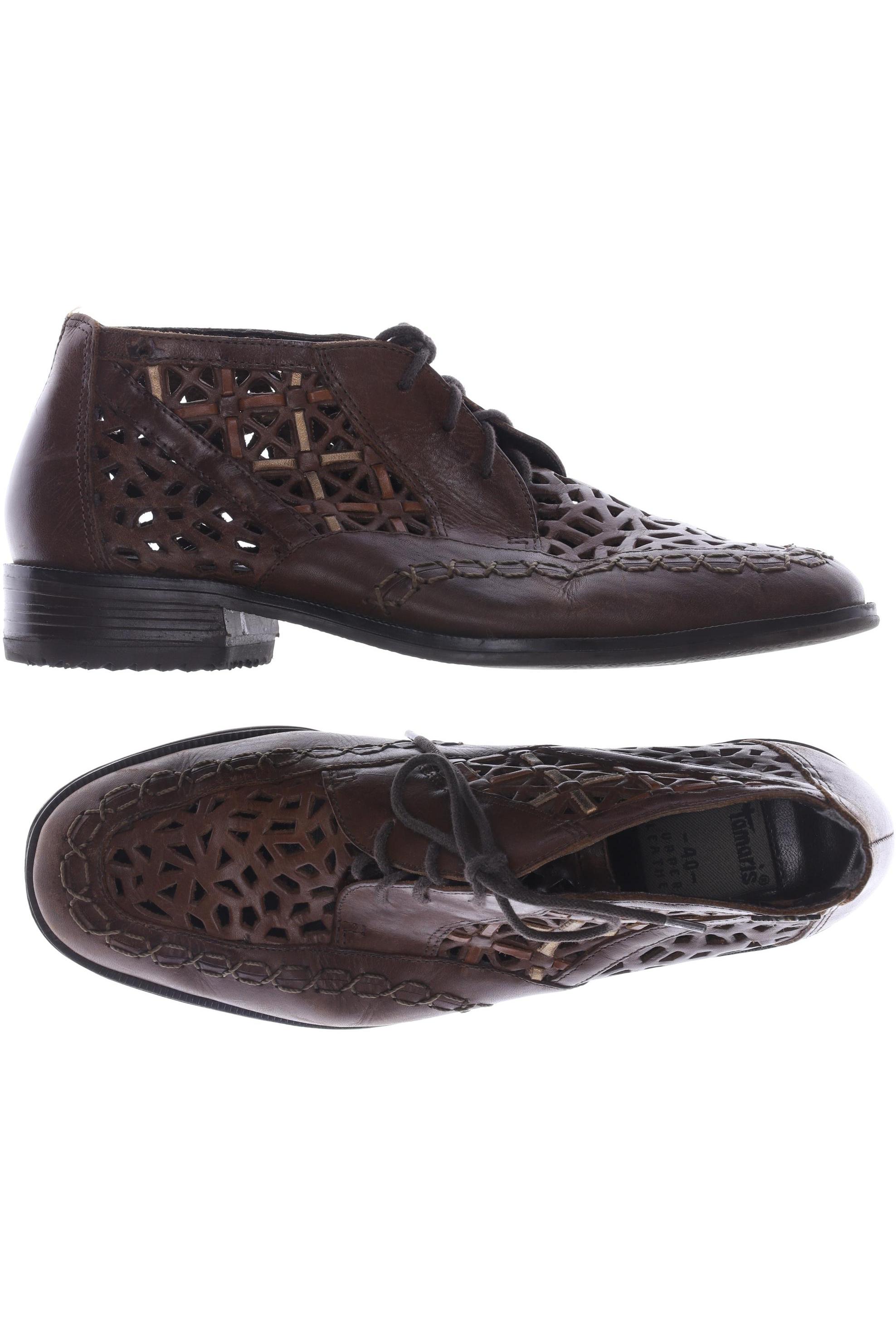 

Tamaris Damen Stiefelette, braun, Gr. 40