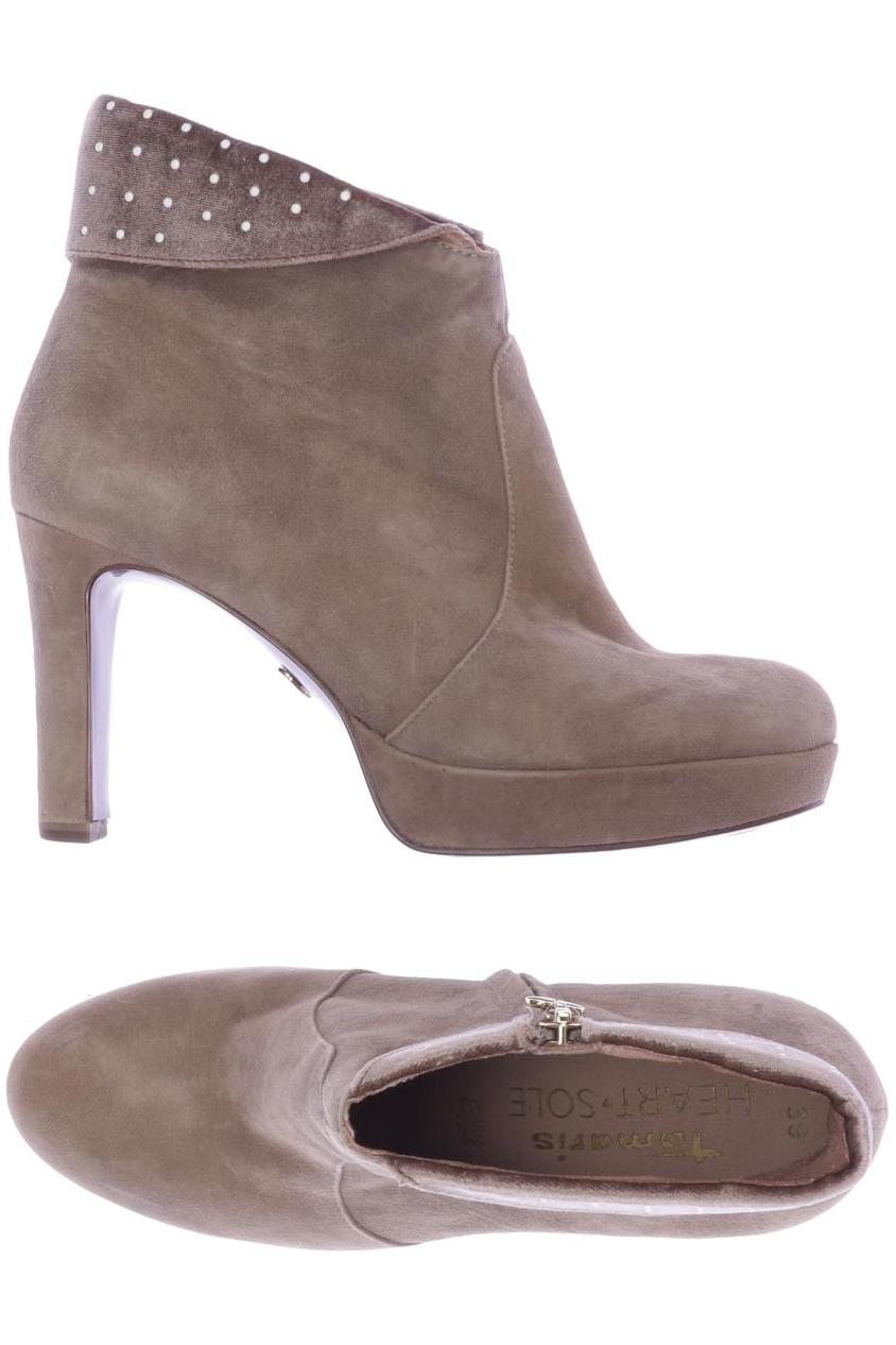 

Tamaris Damen Stiefelette, beige, Gr. 39