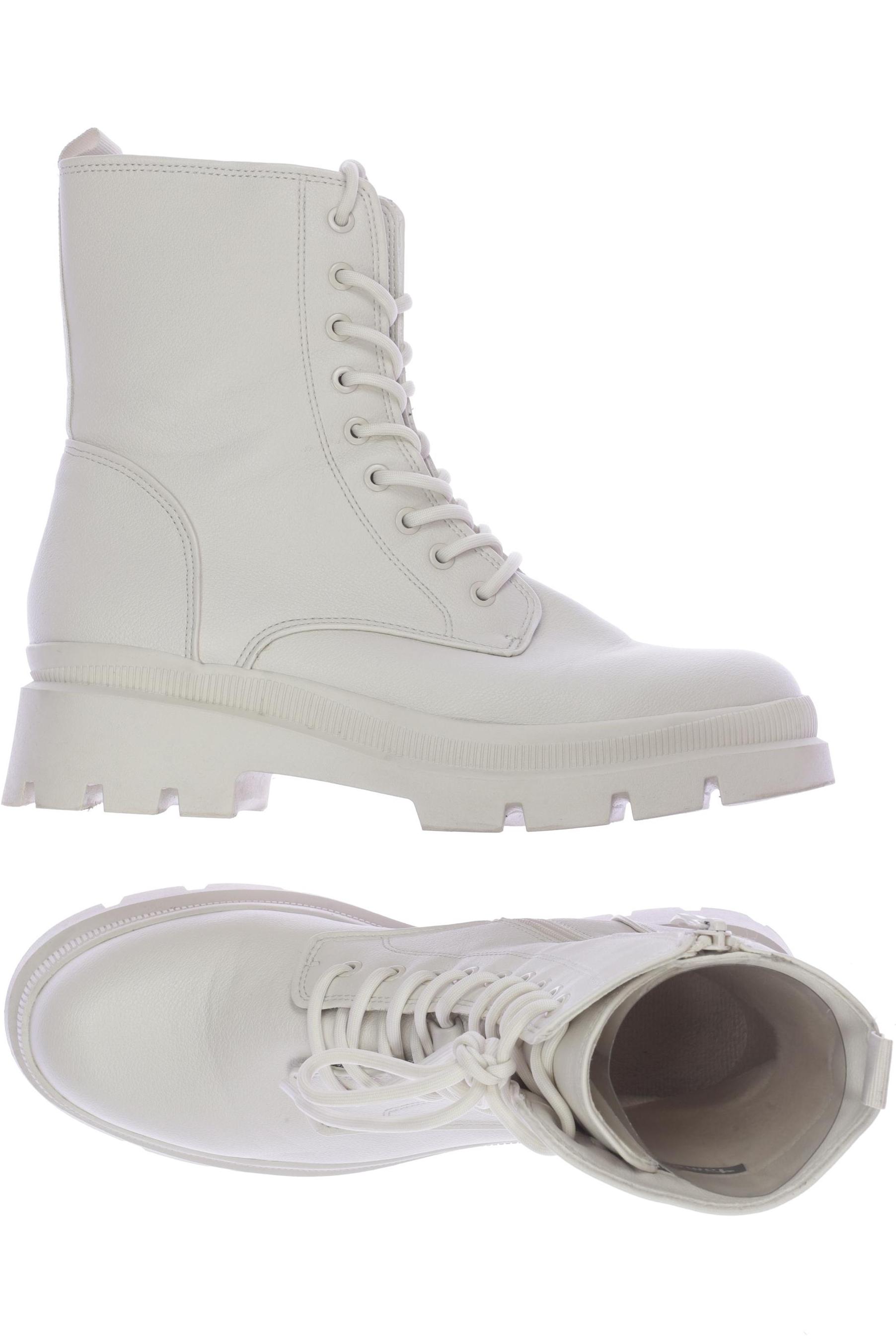 

Tamaris Damen Stiefelette, cremeweiß, Gr. 42