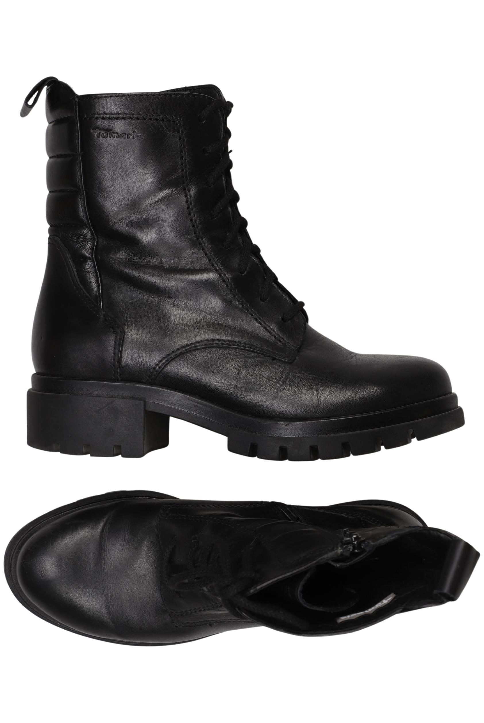 

Tamaris Damen Stiefelette, schwarz, Gr. 37