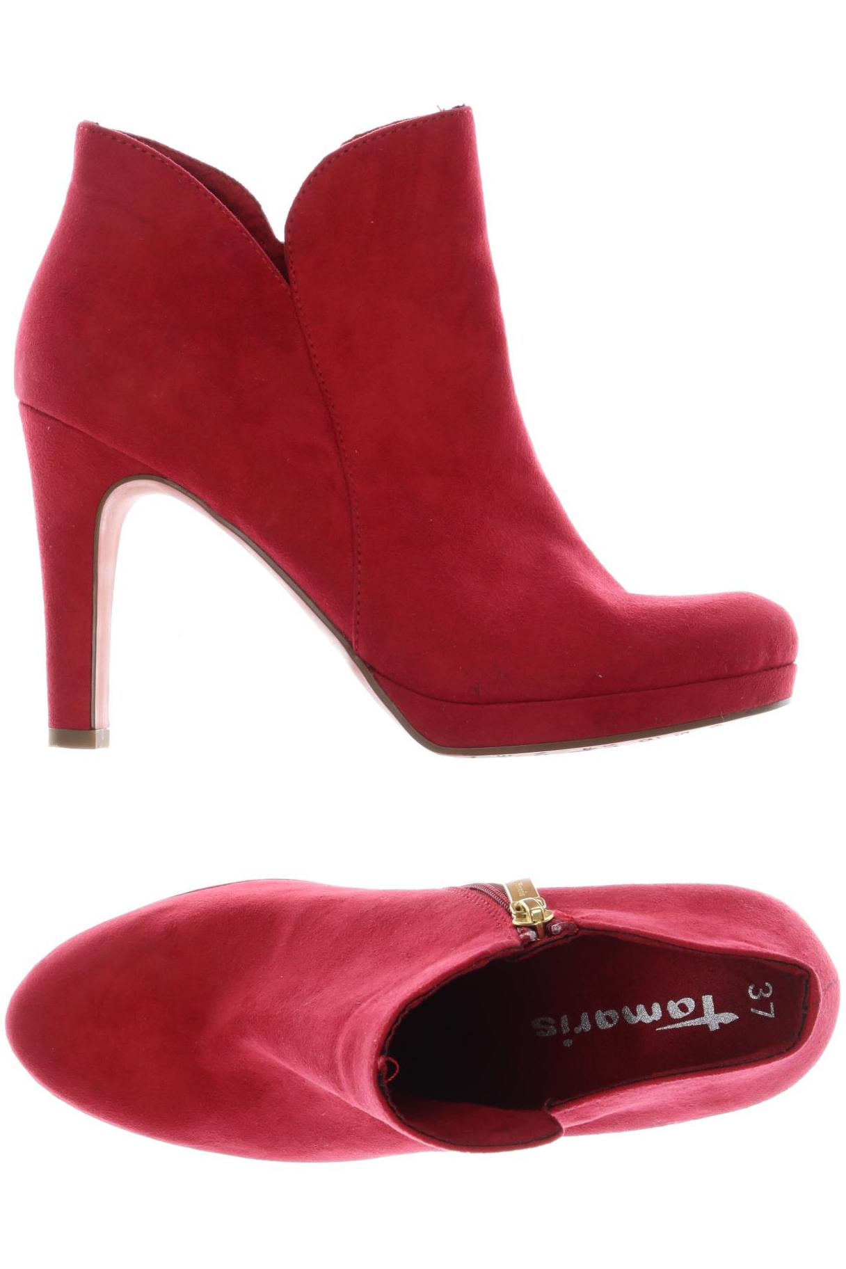 

Tamaris Damen Stiefelette, rot, Gr. 37