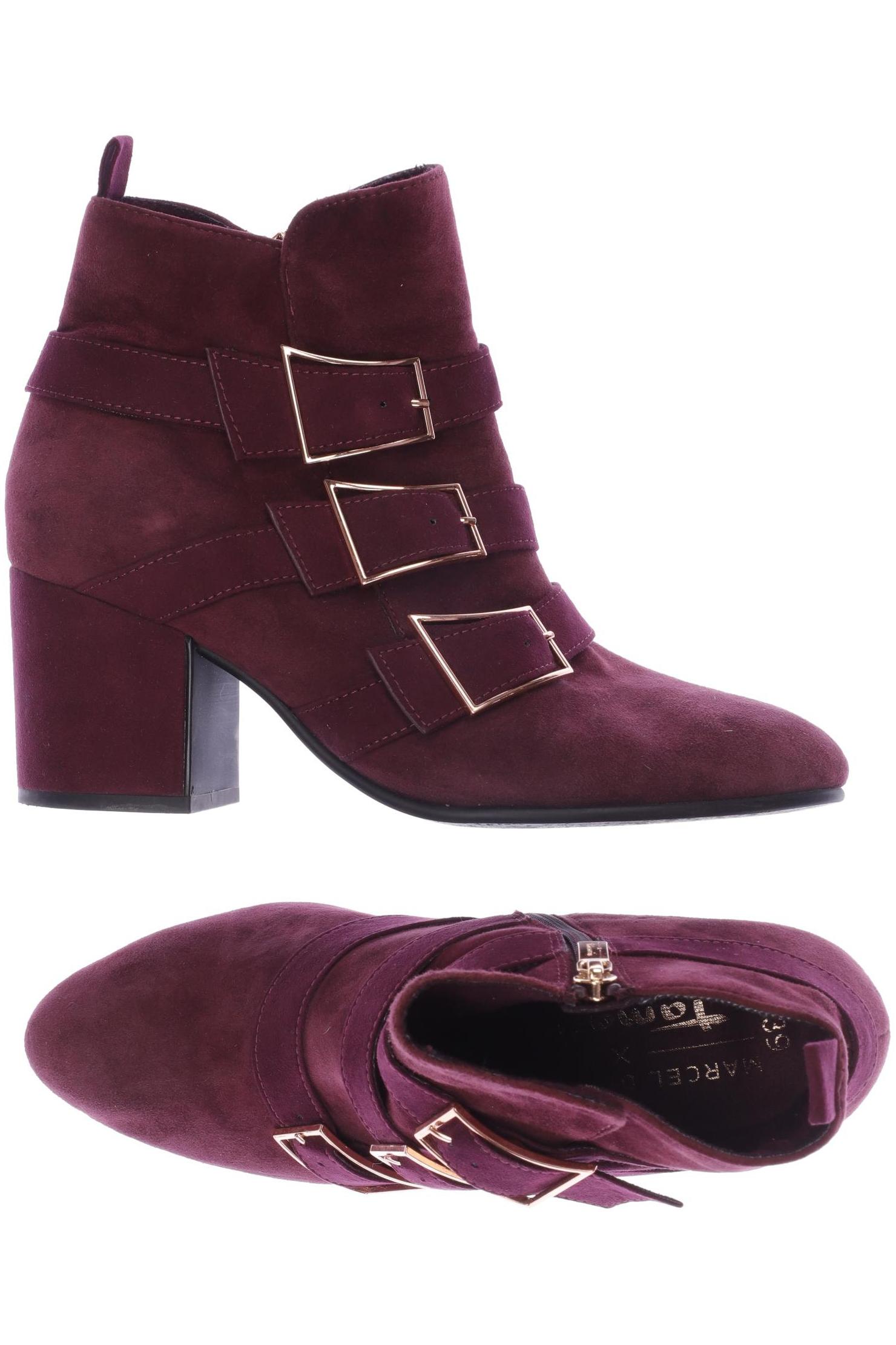 

Tamaris Damen Stiefelette, bordeaux, Gr. 39