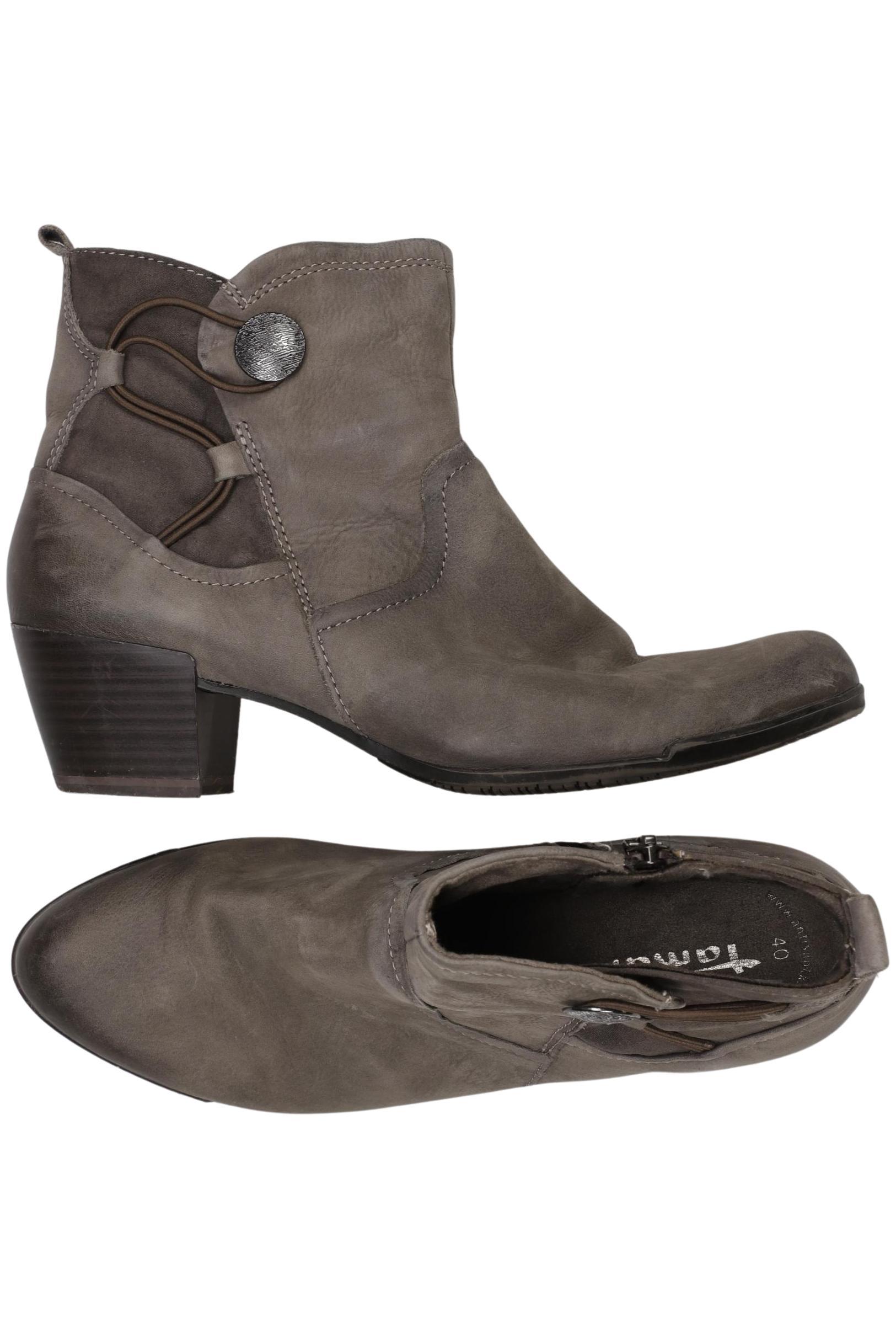 

Tamaris Damen Stiefelette, grau, Gr. 40