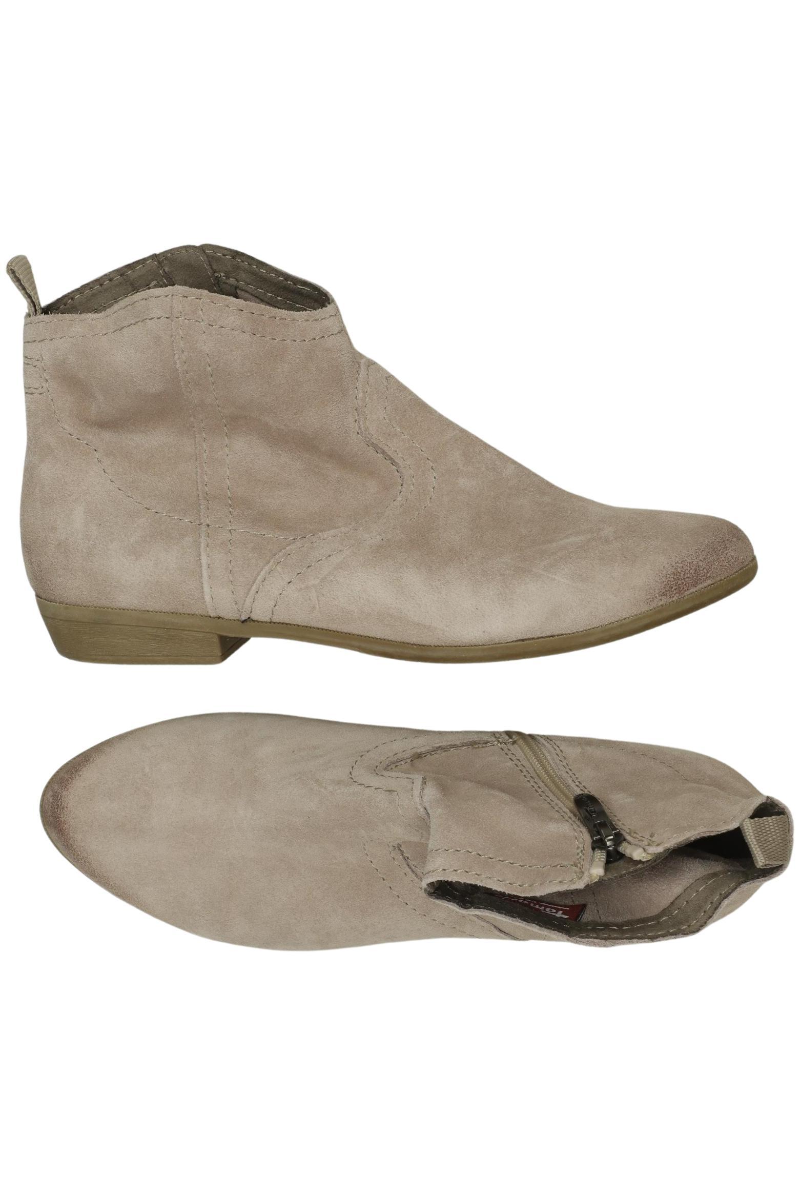 

Tamaris Damen Stiefelette, beige, Gr. 38