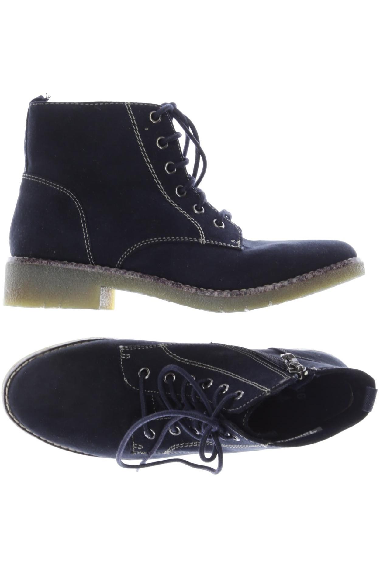

Tamaris Damen Stiefelette, marineblau, Gr. 36