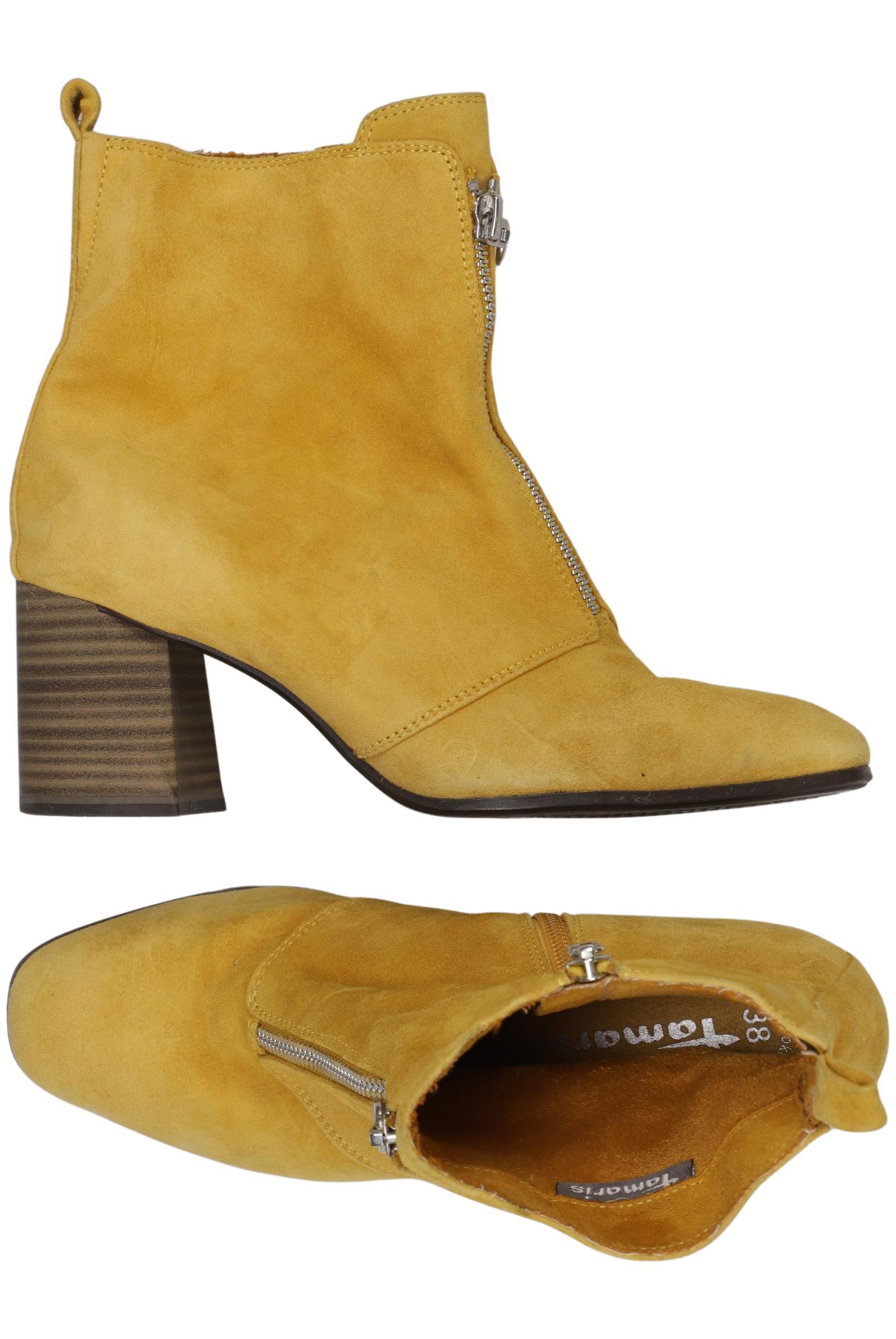 

Tamaris Damen Stiefelette, gelb, Gr. 38
