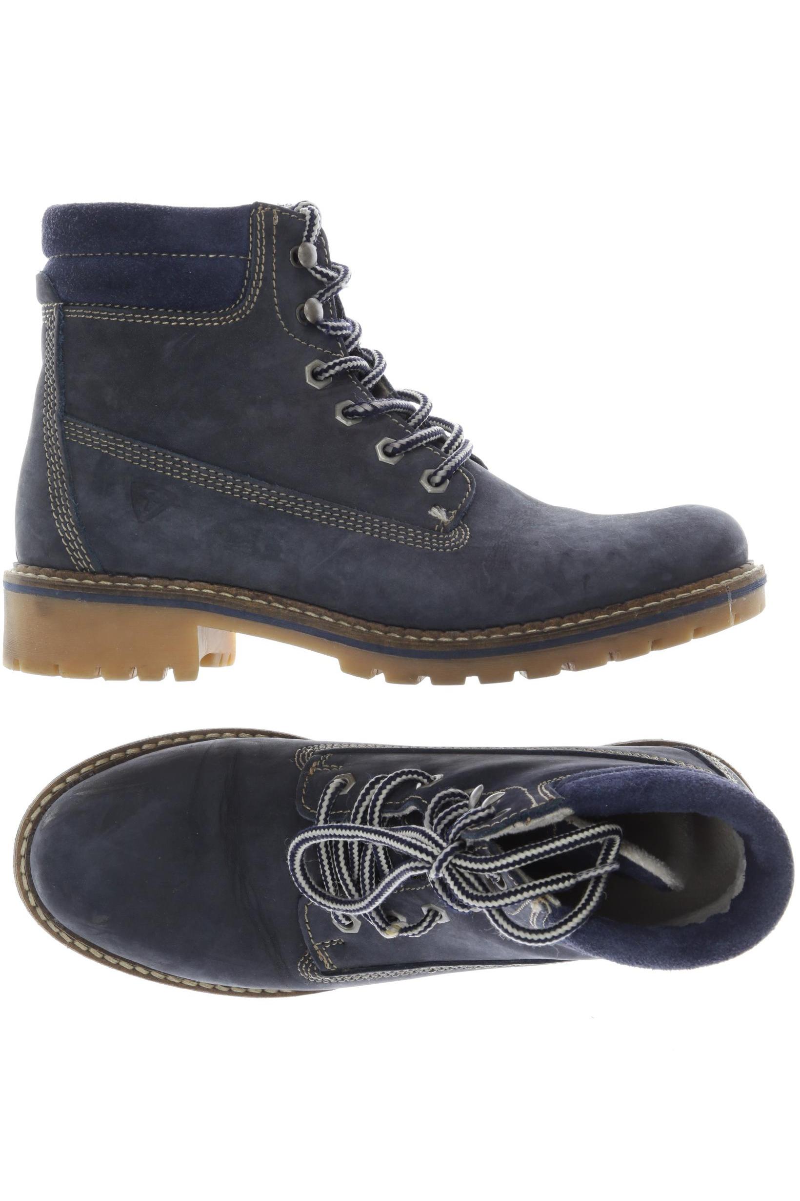 

Tamaris Damen Stiefelette, blau, Gr. 40