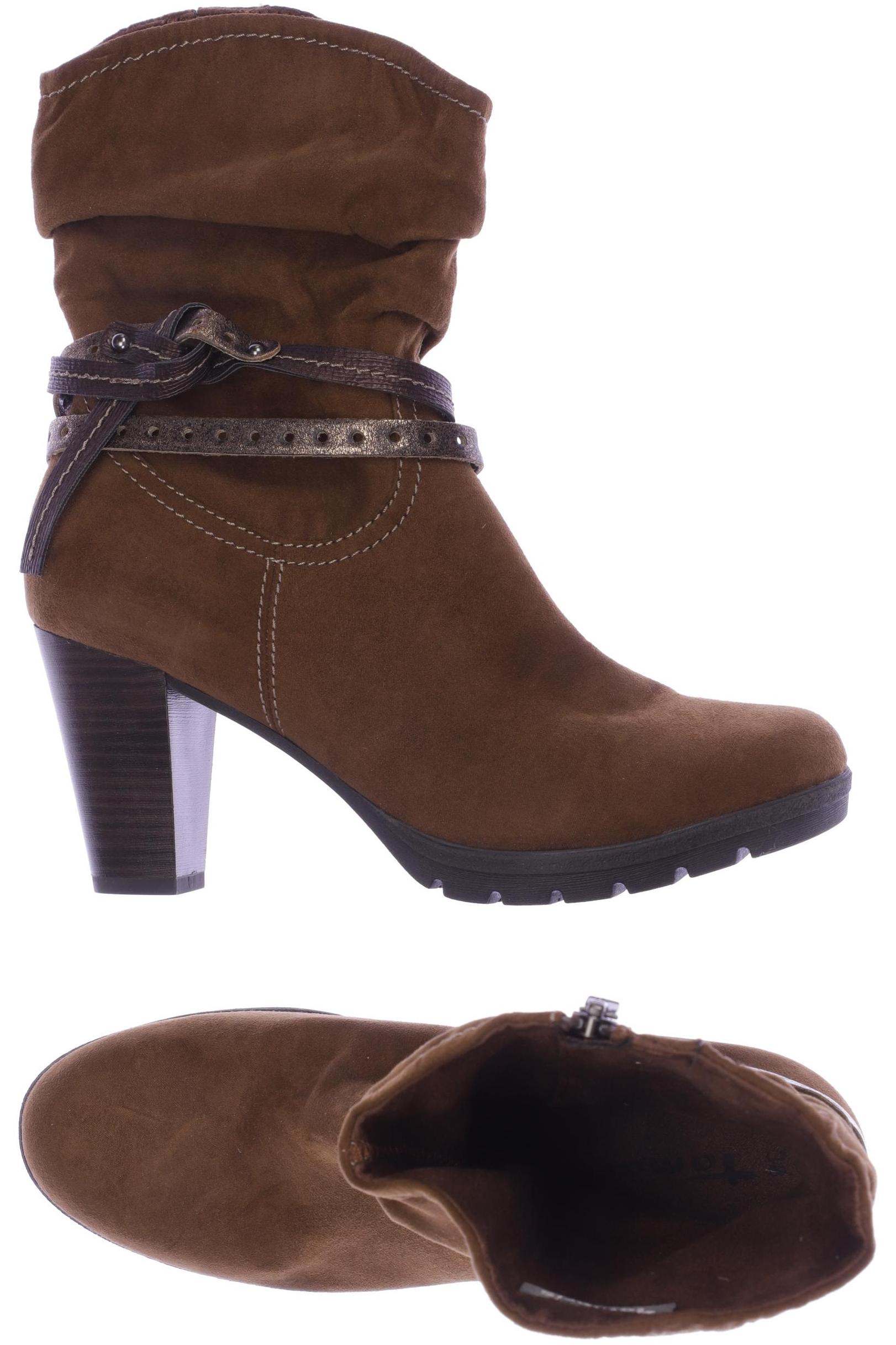

Tamaris Damen Stiefelette, braun, Gr. 38